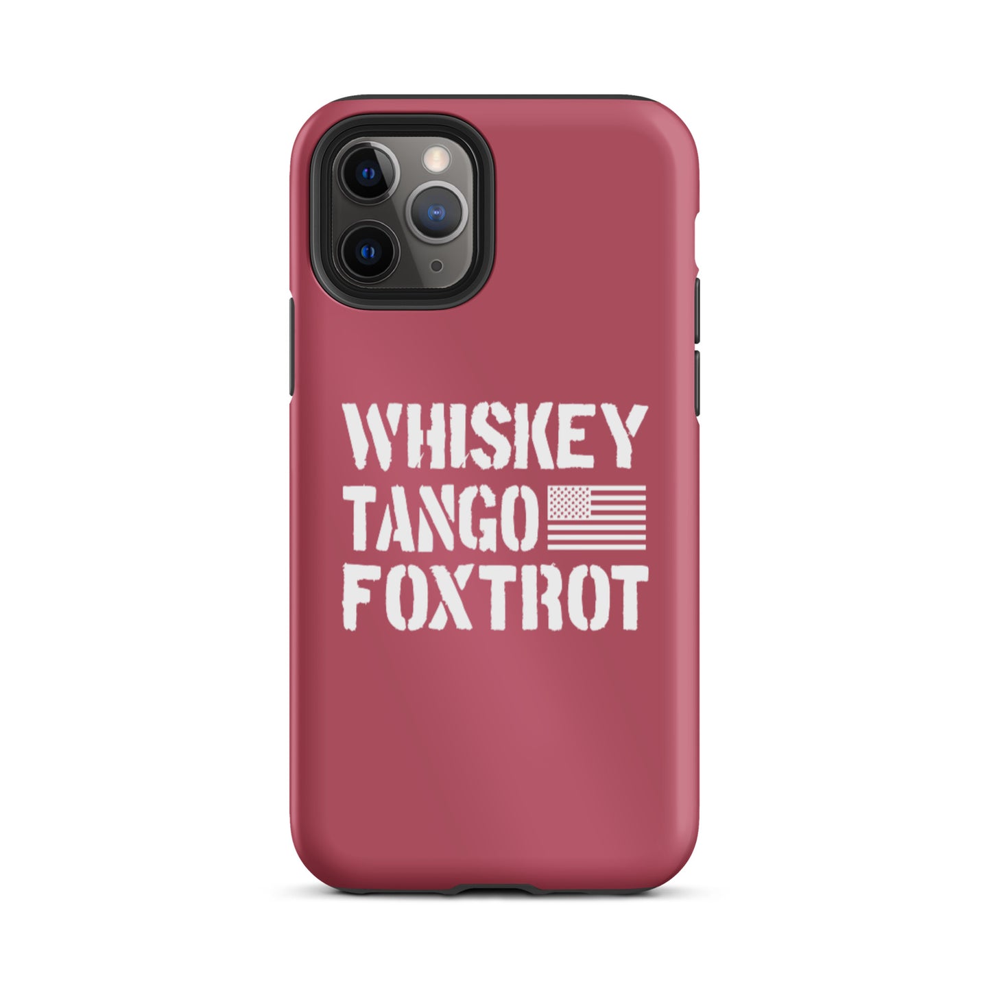 Whiskey Tango Foxtrot iPhone case