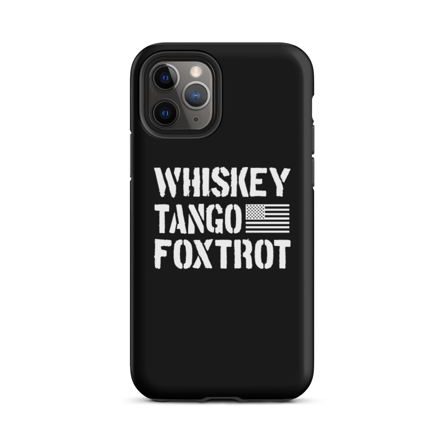 Whiskey Tango Foxtrot iPhone case