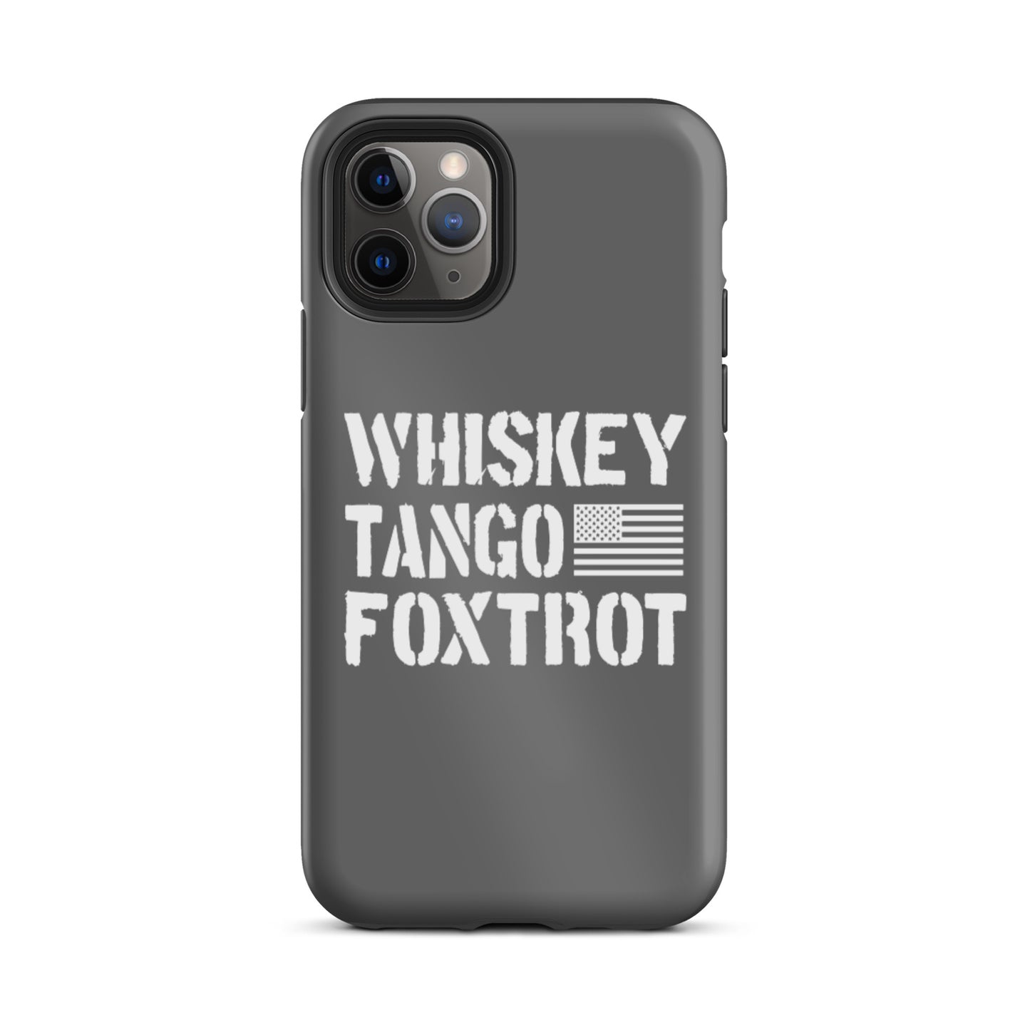 Whiskey Tango Foxtrot iPhone case