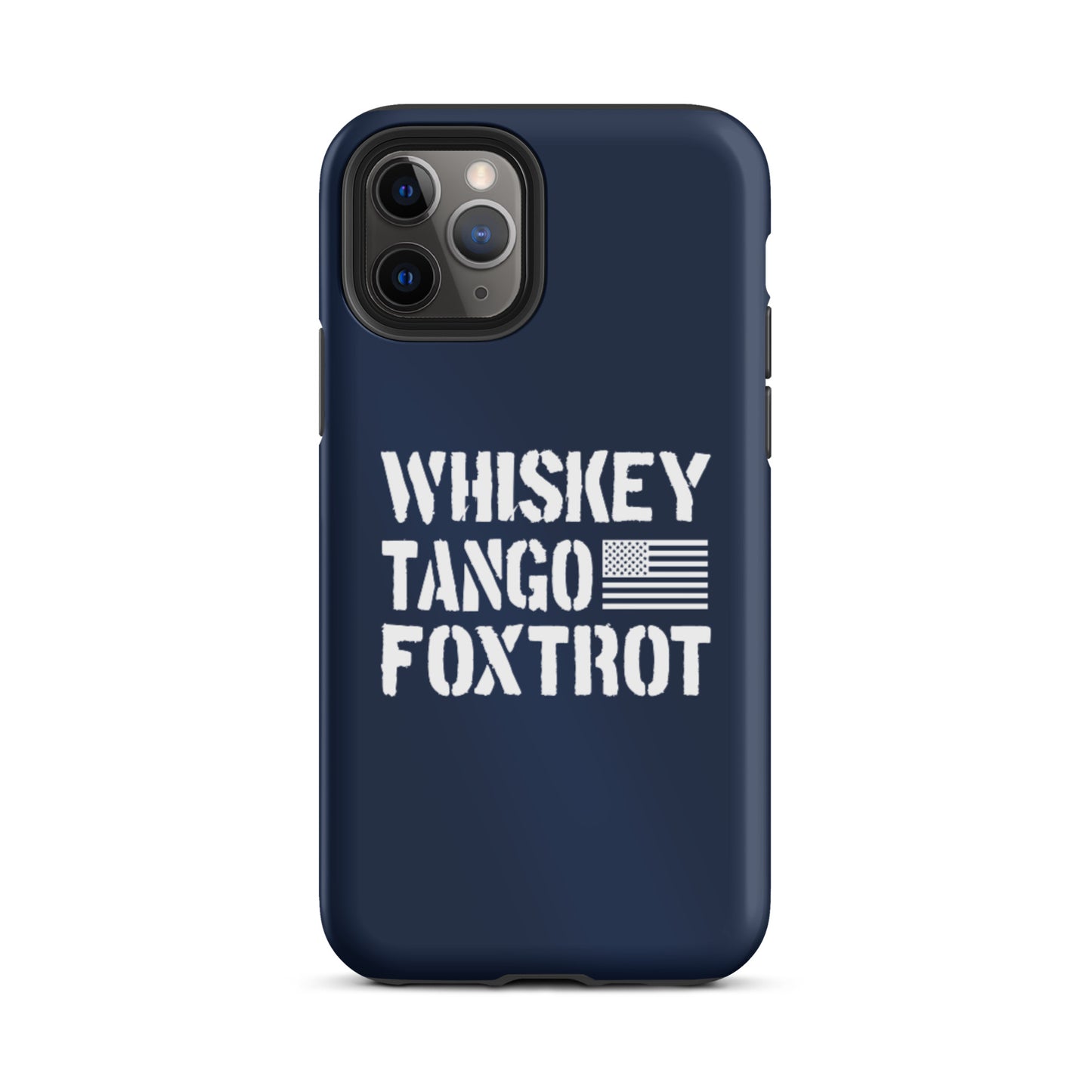 Whiskey Tango Foxtrot iPhone case