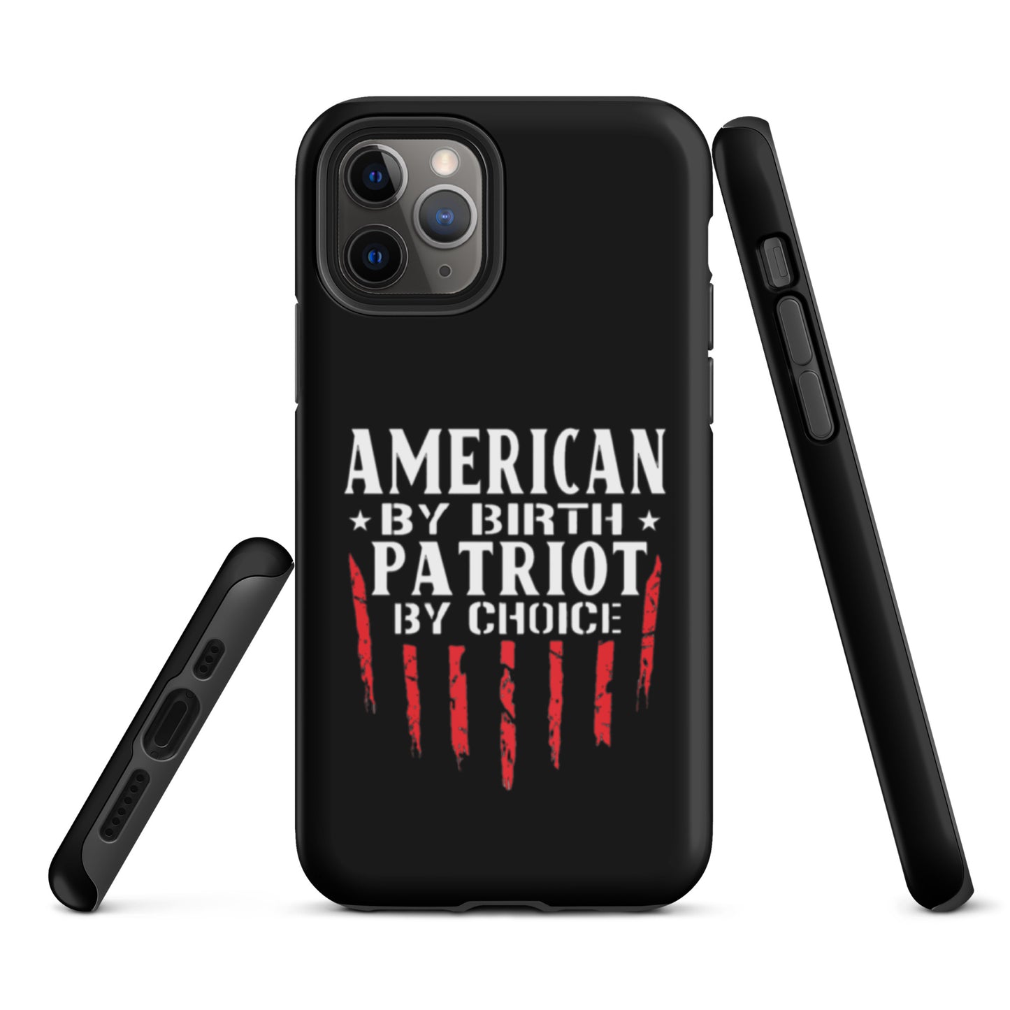 American By Birth Patriot By Choice iPhone case