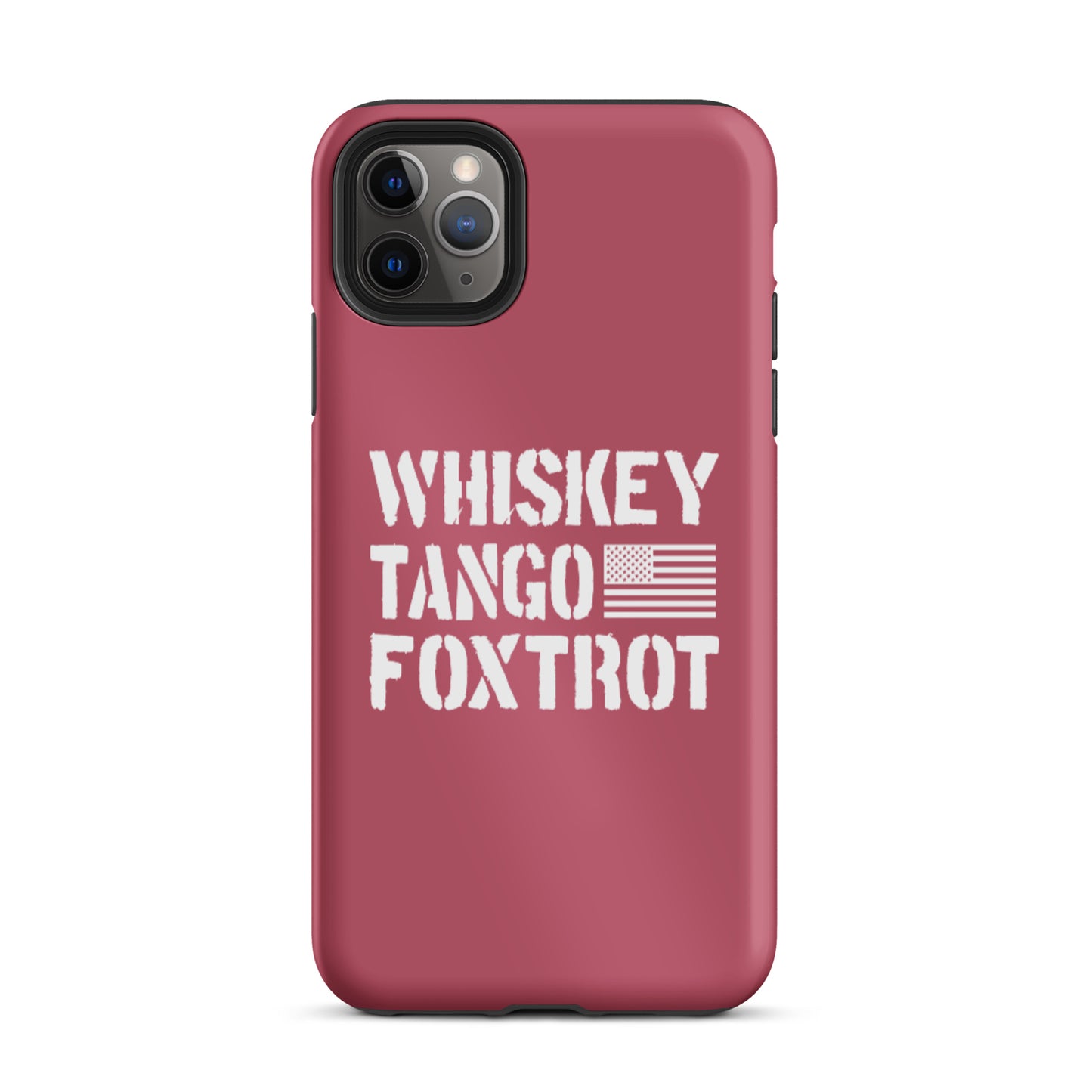 Whiskey Tango Foxtrot iPhone case