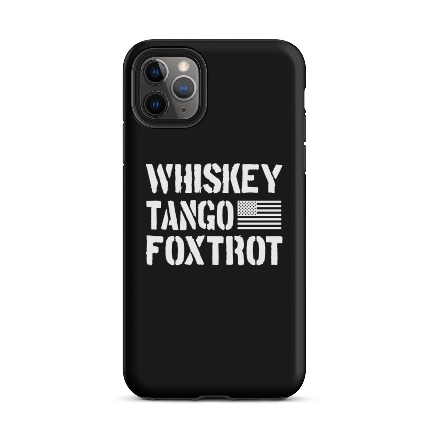 Whiskey Tango Foxtrot iPhone case