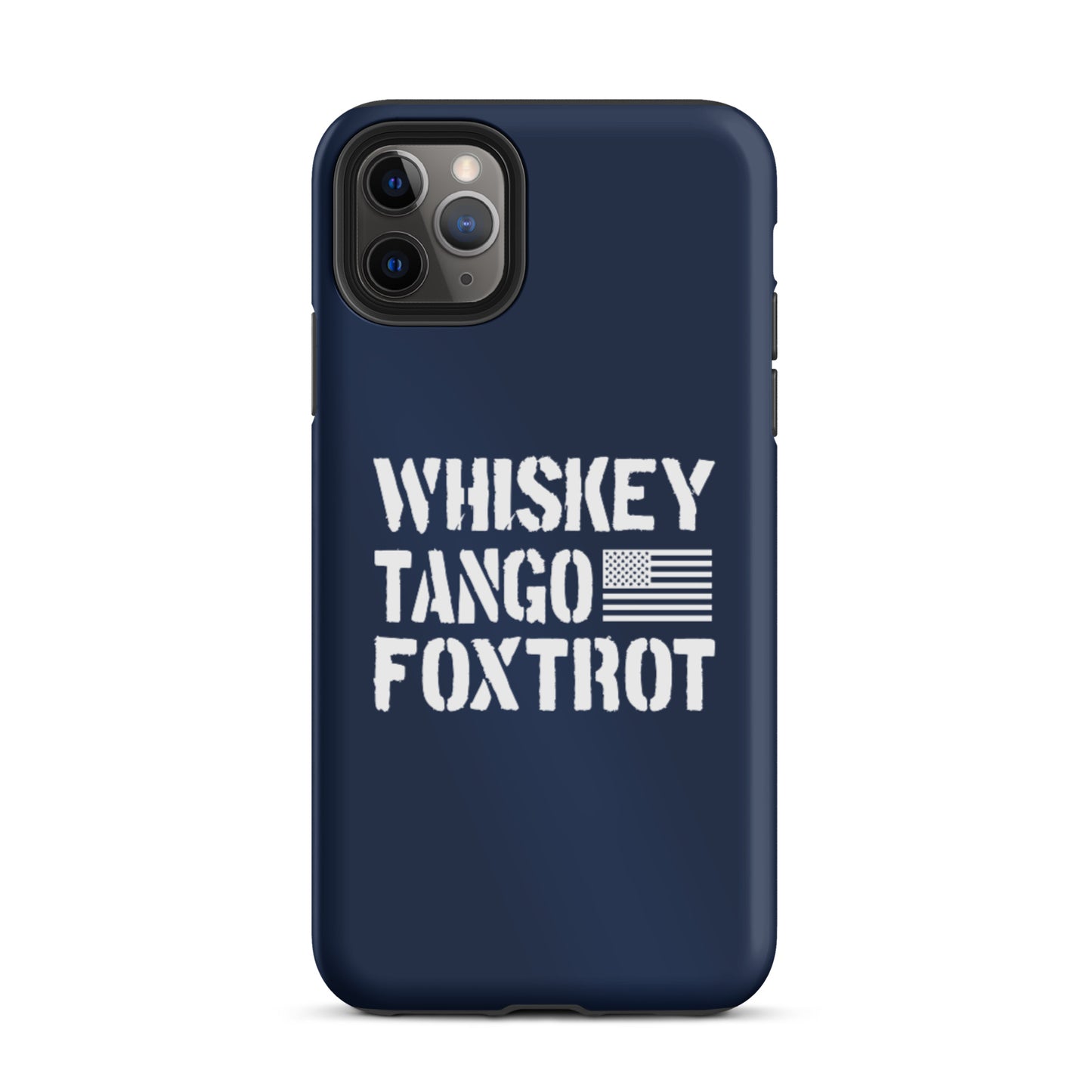 Whiskey Tango Foxtrot iPhone case