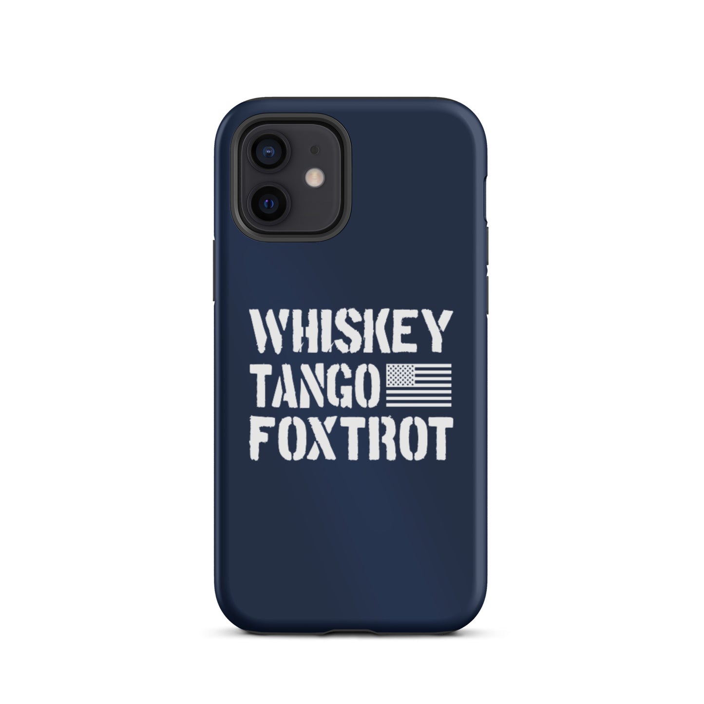 Whiskey Tango Foxtrot iPhone case