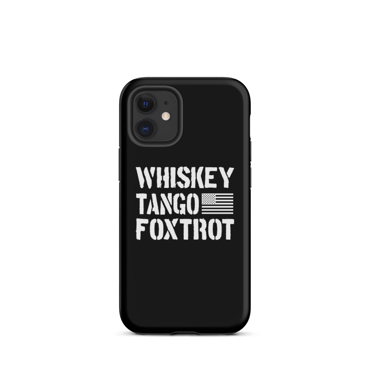 Whiskey Tango Foxtrot iPhone case