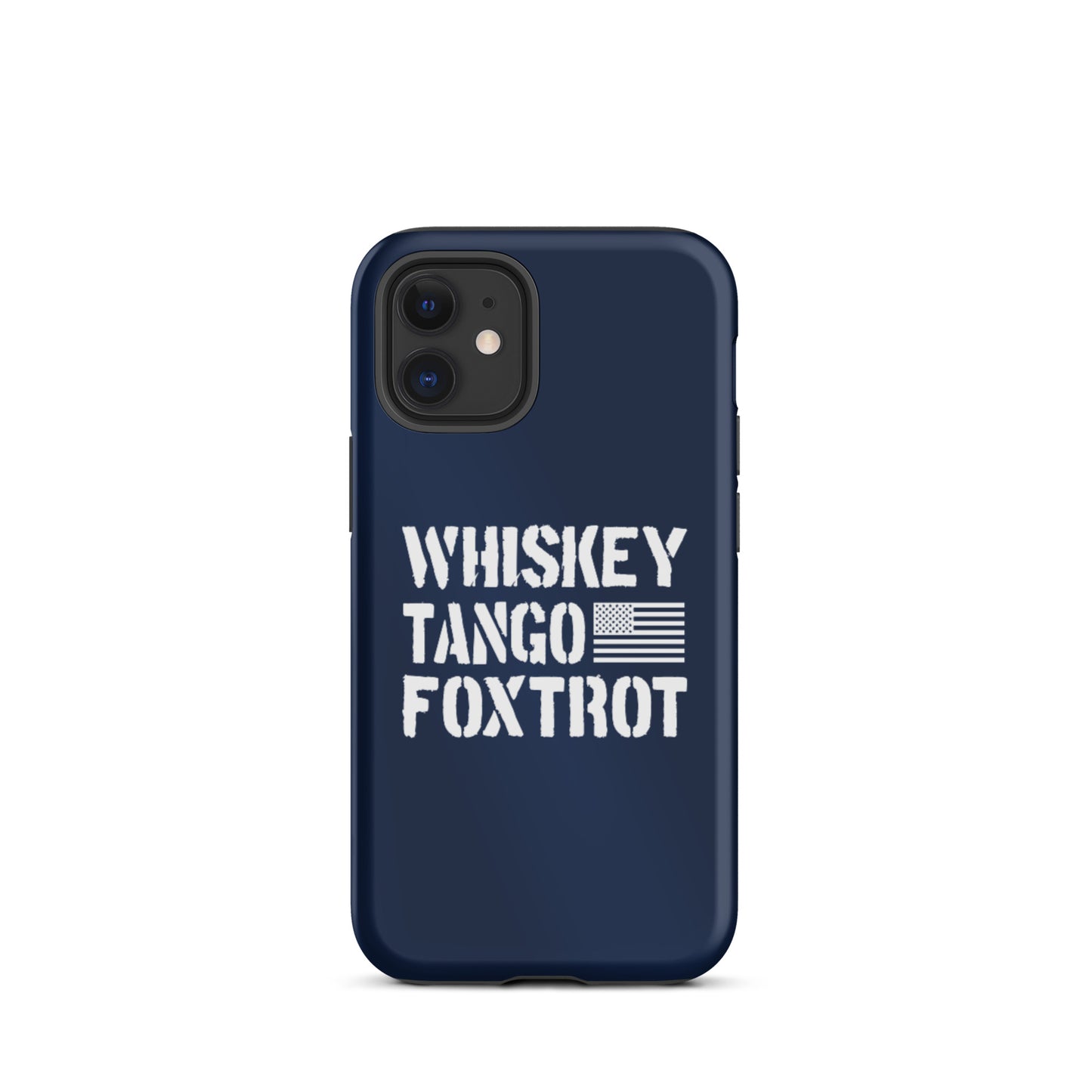 Whiskey Tango Foxtrot iPhone case