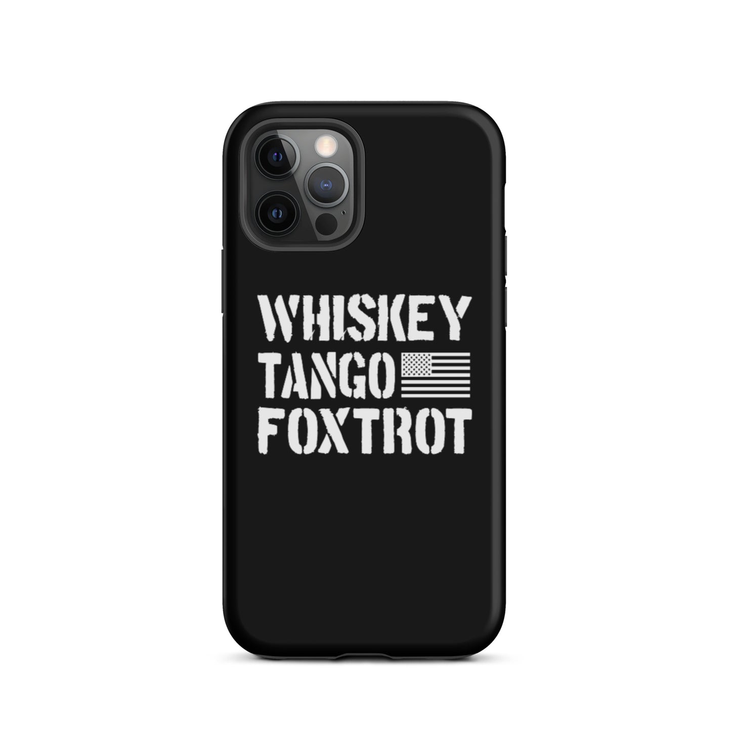 Whiskey Tango Foxtrot iPhone case