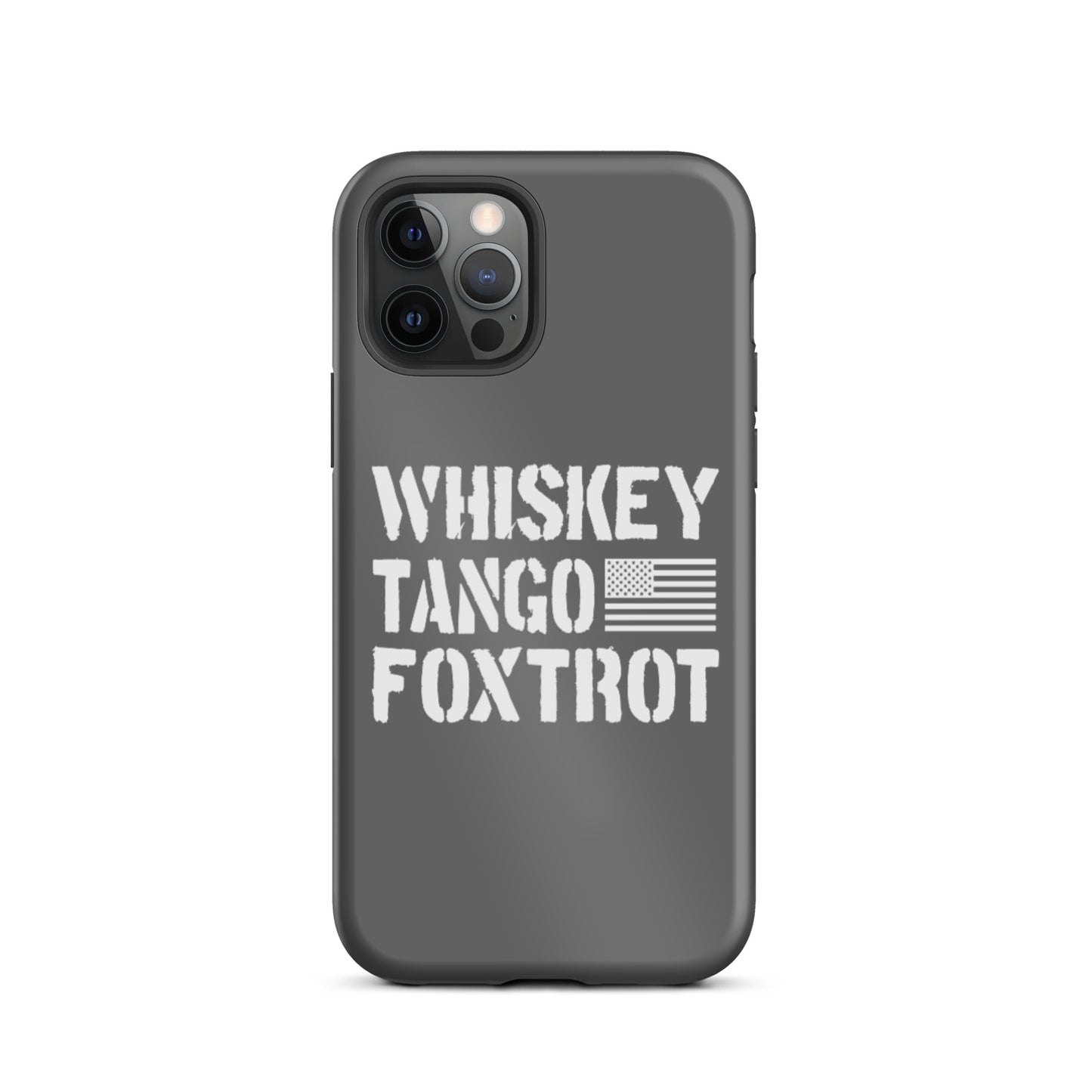 Whiskey Tango Foxtrot iPhone case