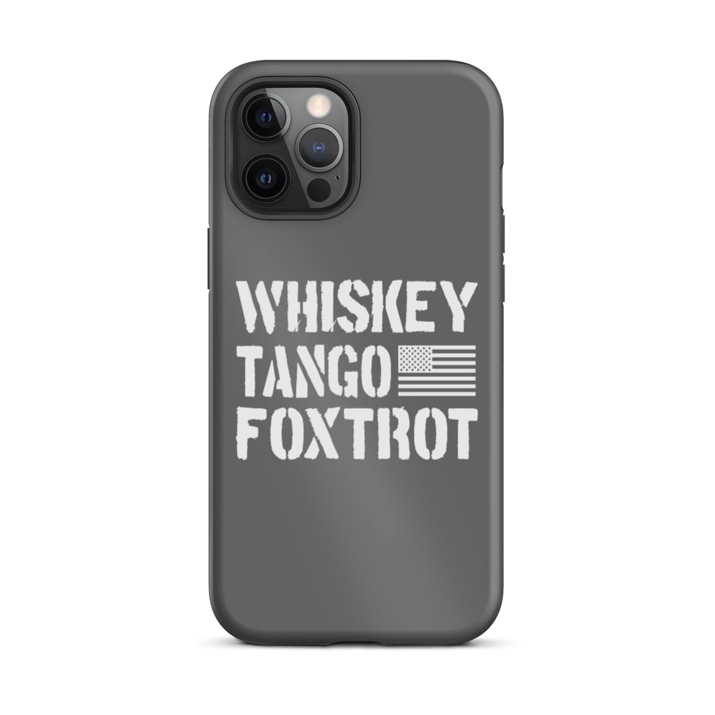 Whiskey Tango Foxtrot iPhone case