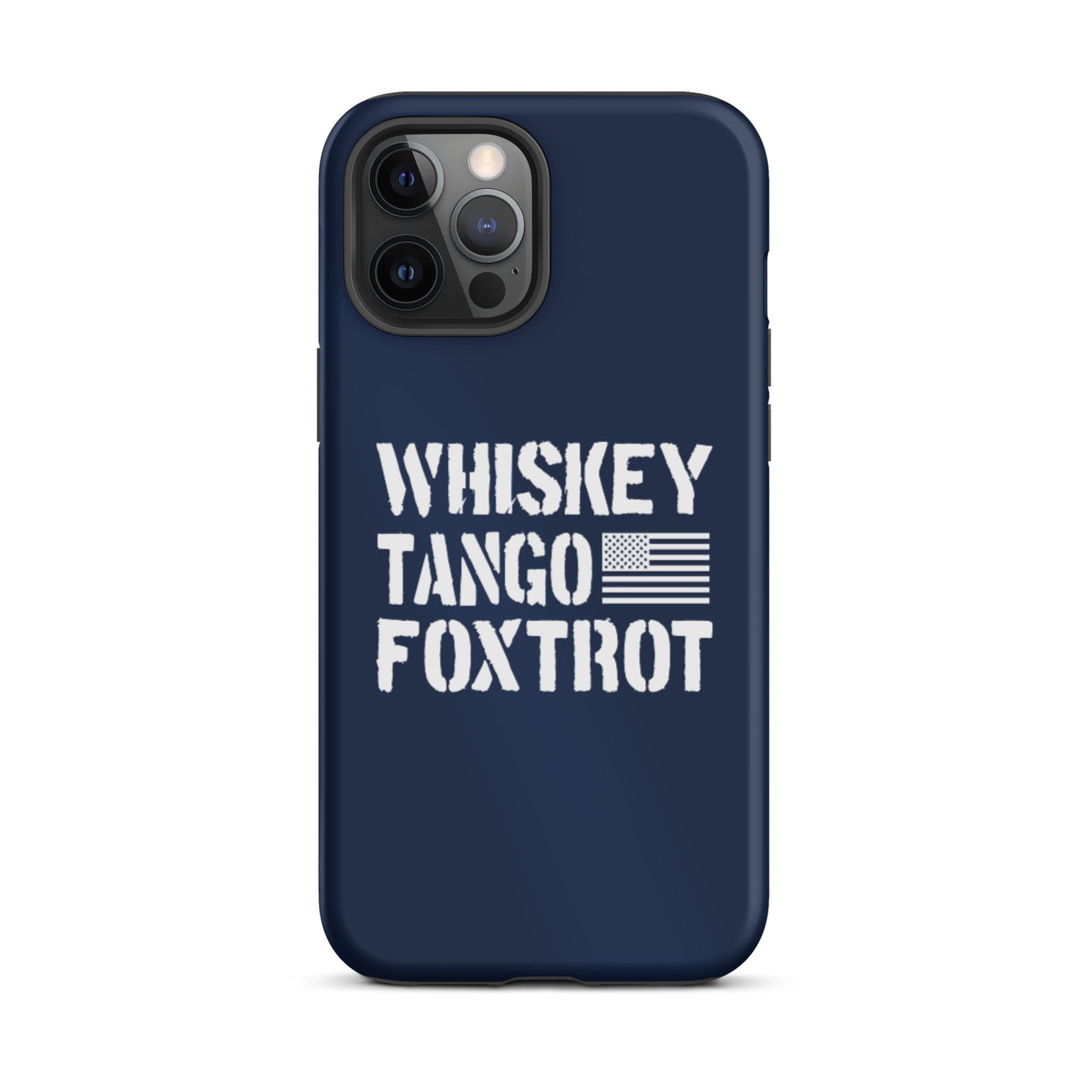 Whiskey Tango Foxtrot iPhone case