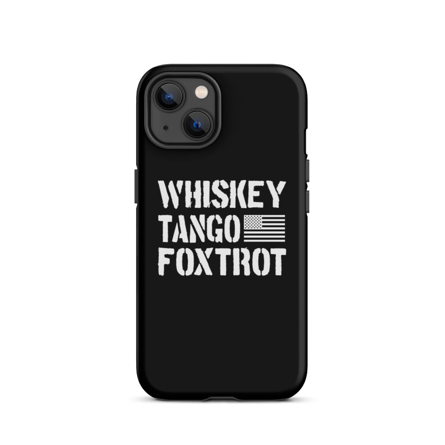 Whiskey Tango Foxtrot iPhone case