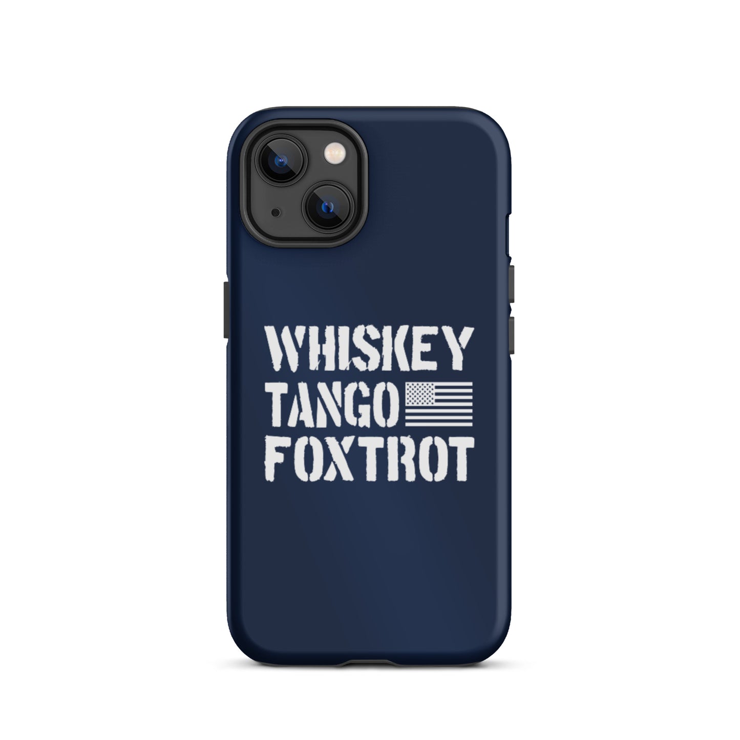 Whiskey Tango Foxtrot iPhone case