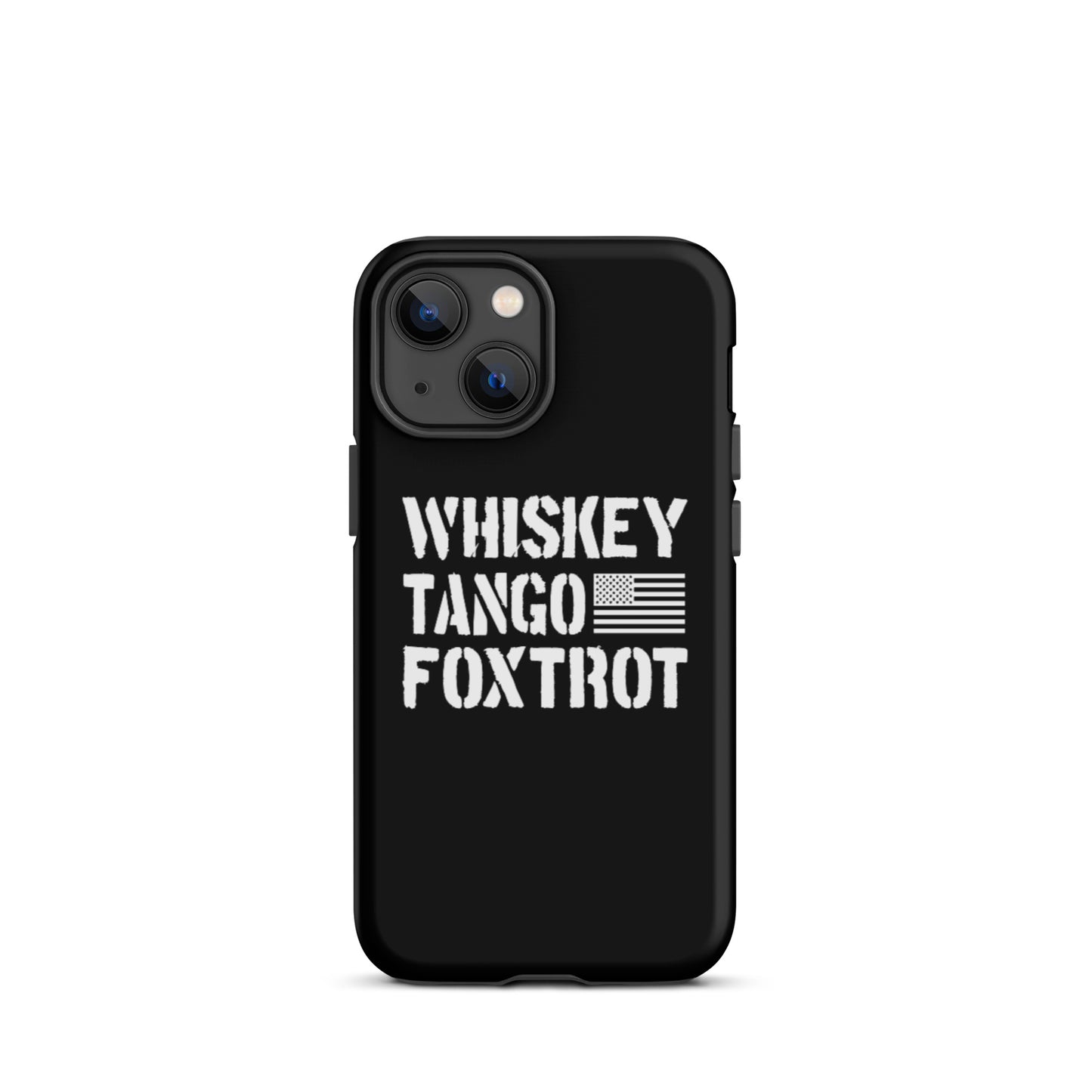 Whiskey Tango Foxtrot iPhone case