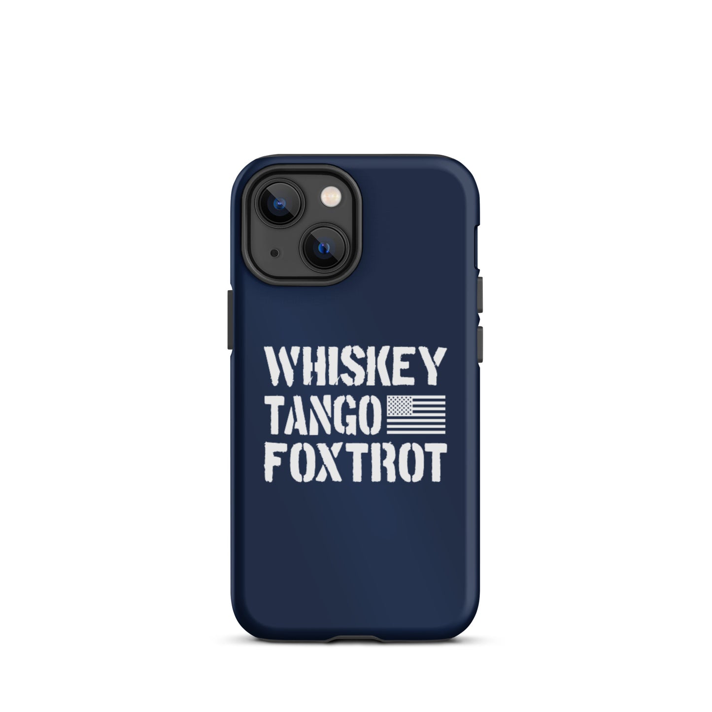 Whiskey Tango Foxtrot iPhone case