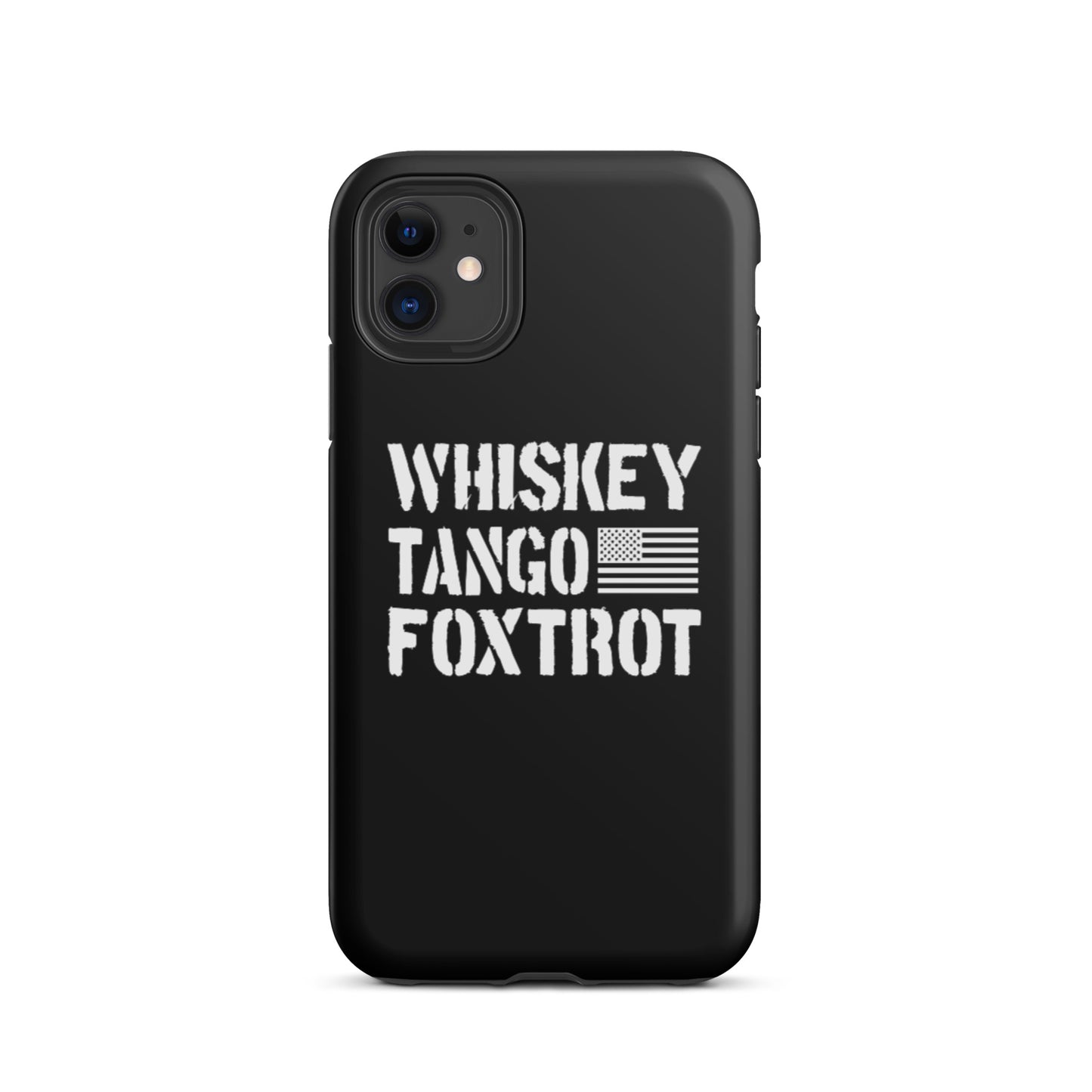 Whiskey Tango Foxtrot iPhone case