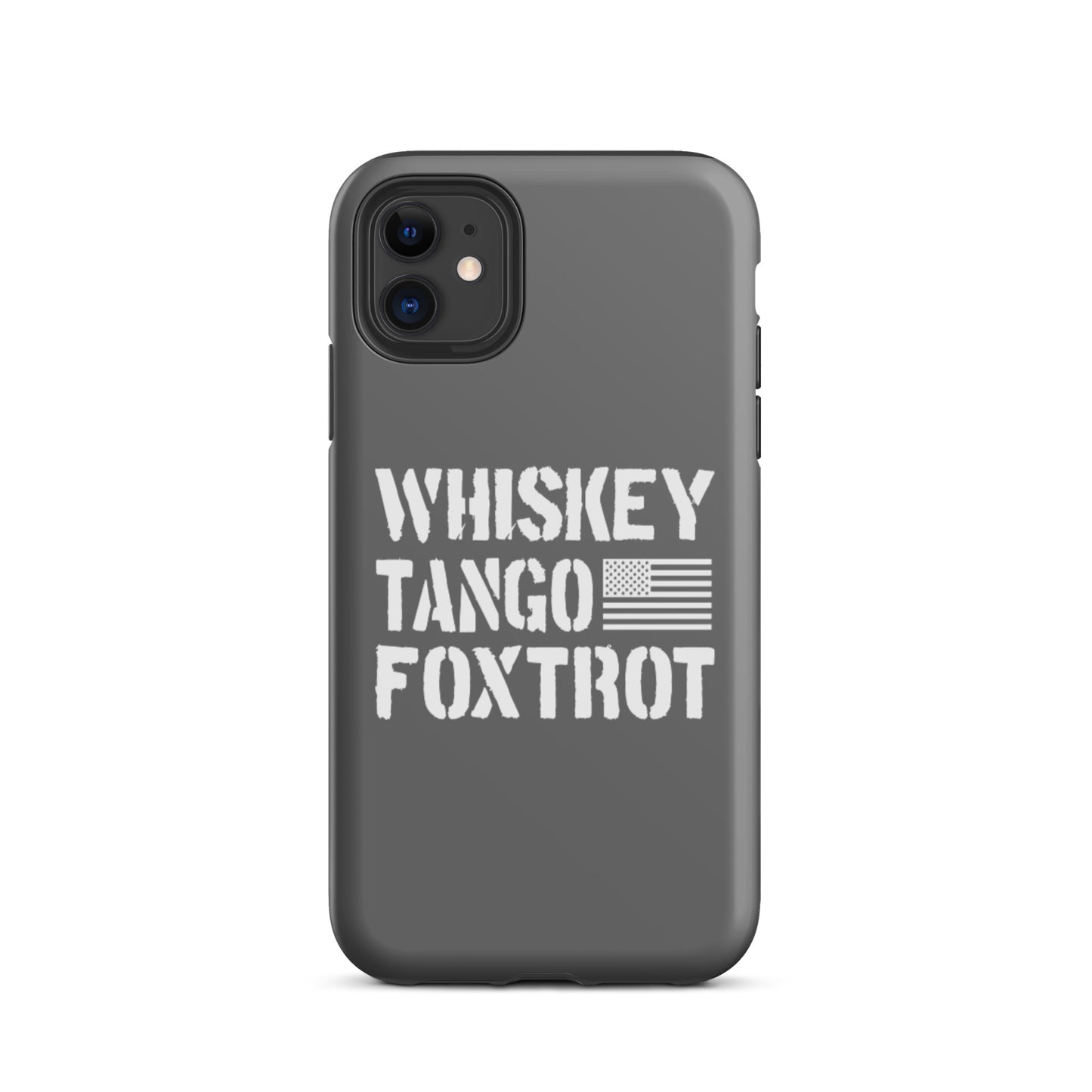 Whiskey Tango Foxtrot iPhone case