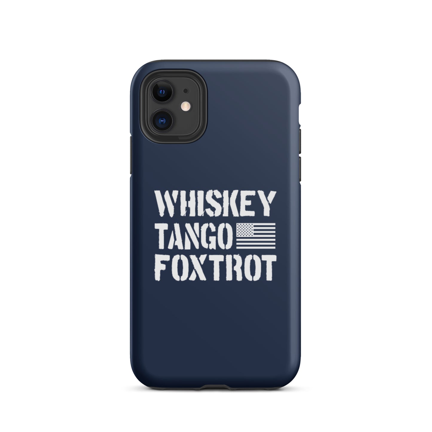 Whiskey Tango Foxtrot iPhone case