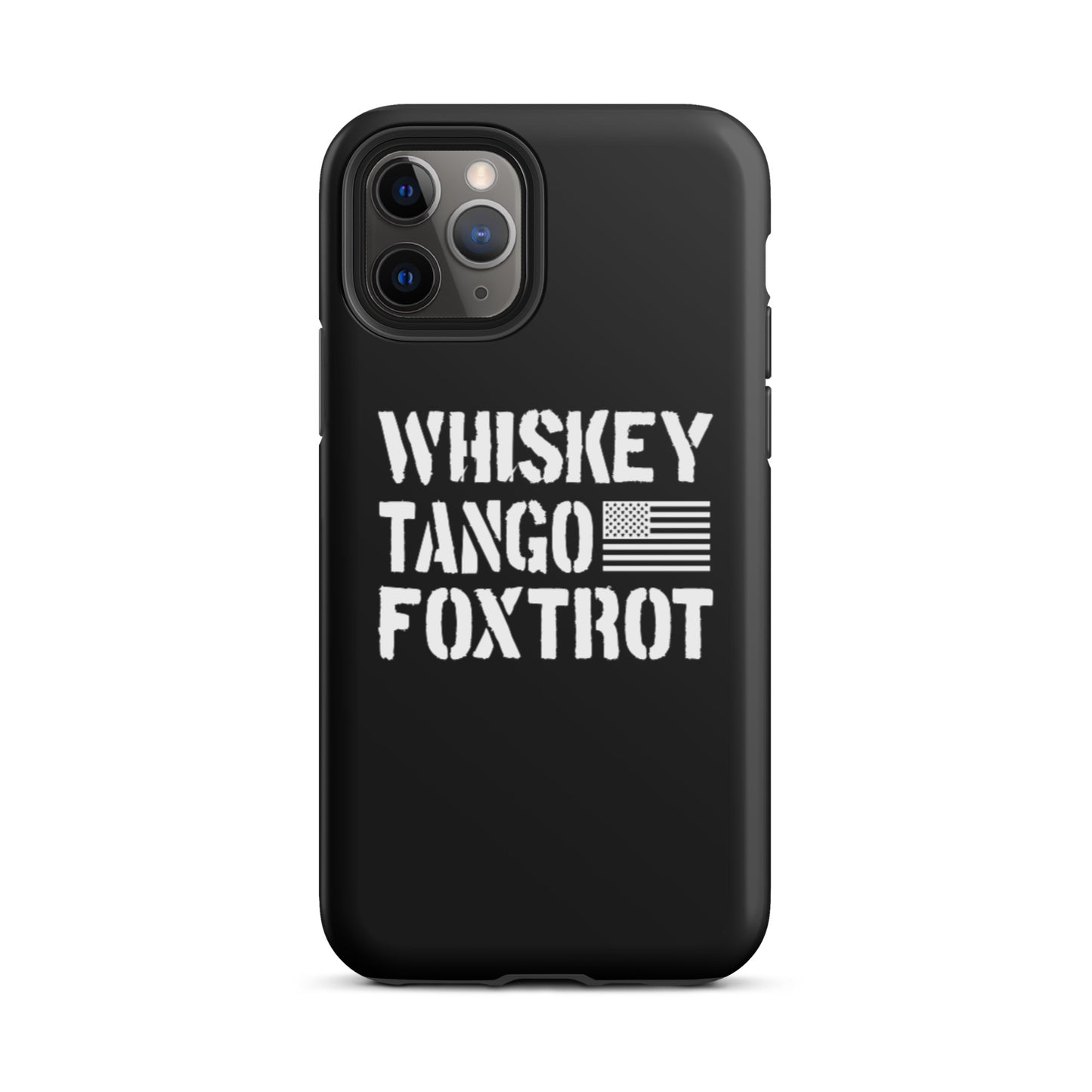 Whiskey Tango Foxtrot iPhone case