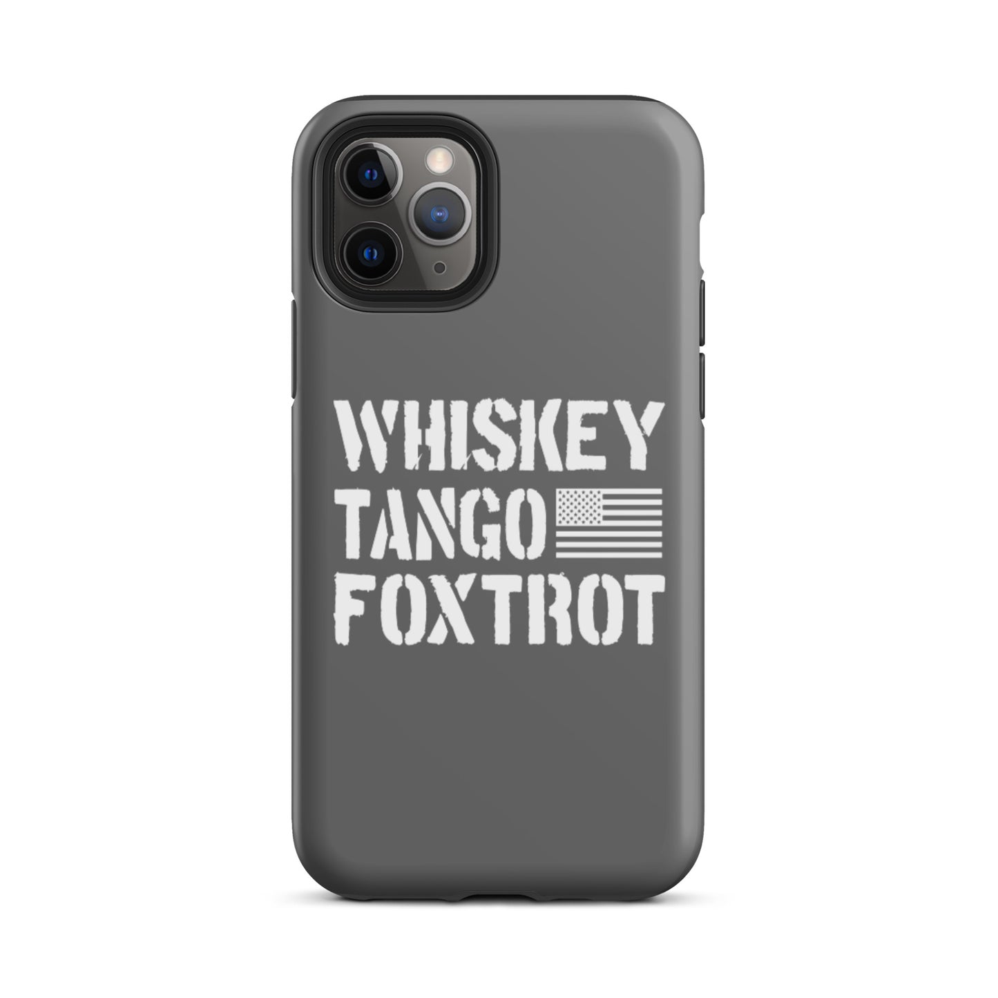 Whiskey Tango Foxtrot iPhone case