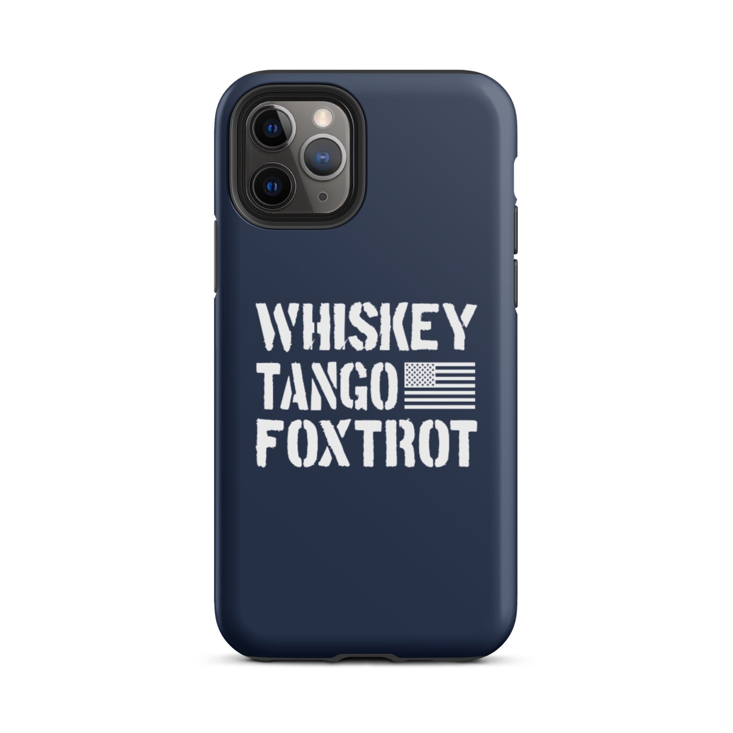 Whiskey Tango Foxtrot iPhone case