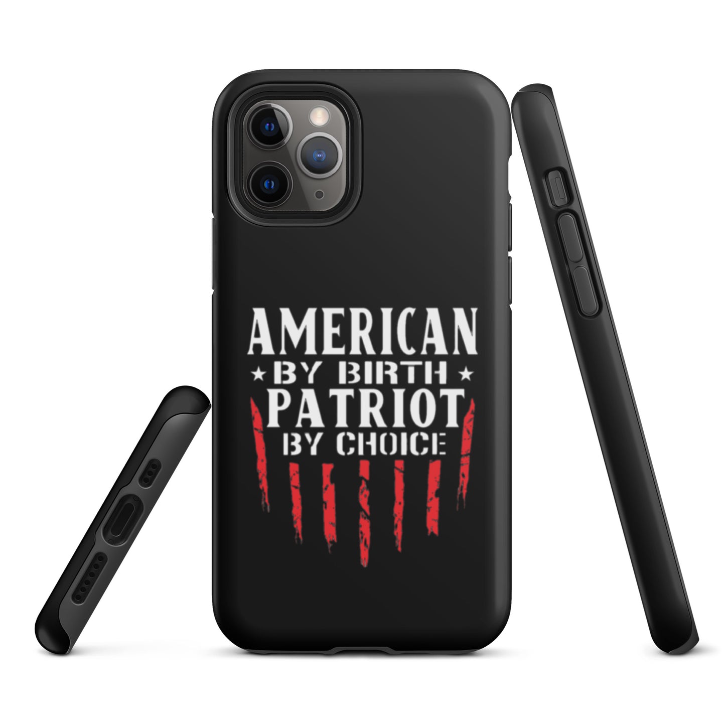 American By Birth Patriot By Choice iPhone case