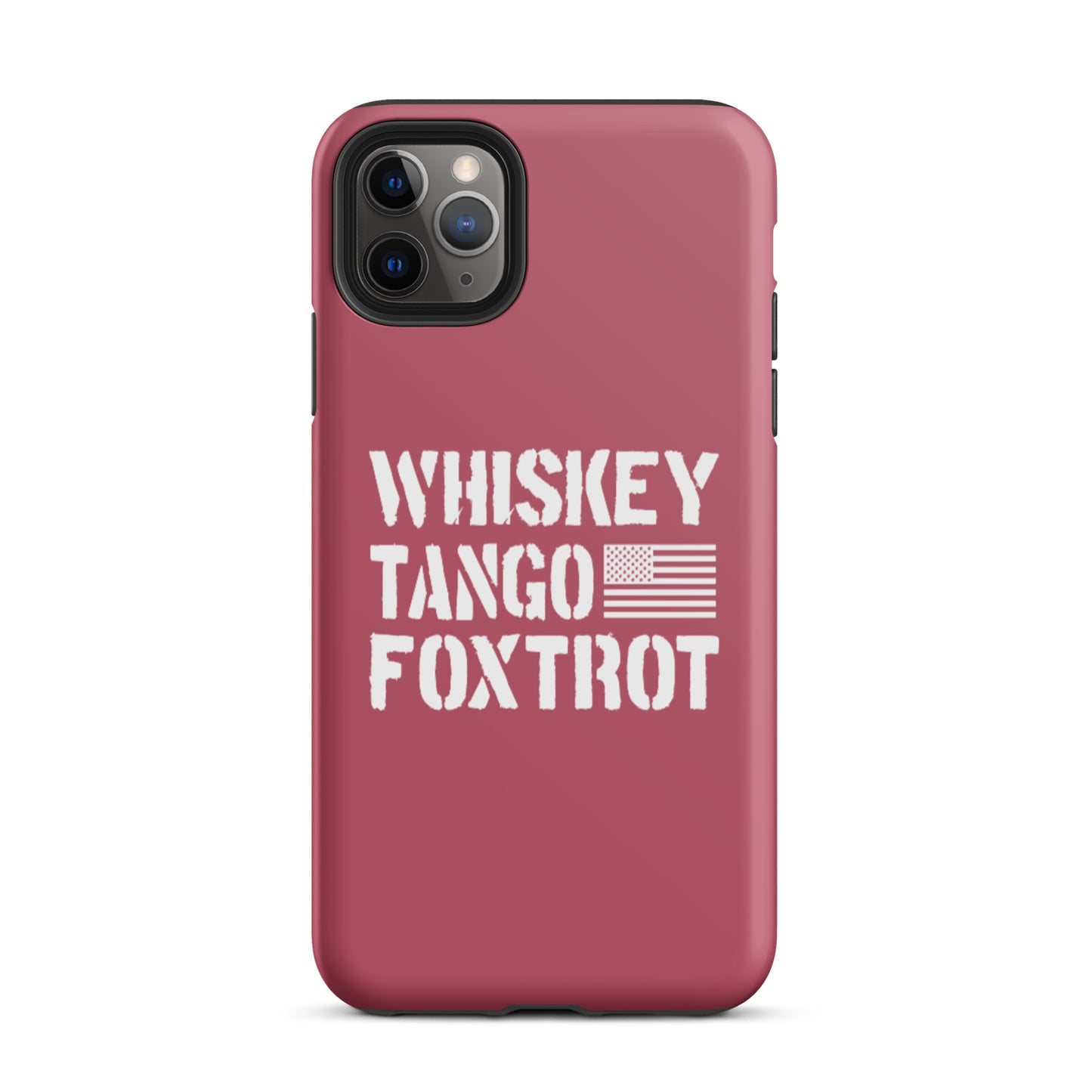 Whiskey Tango Foxtrot iPhone case