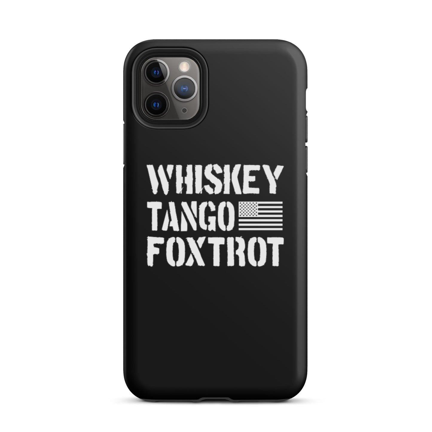 Whiskey Tango Foxtrot iPhone case