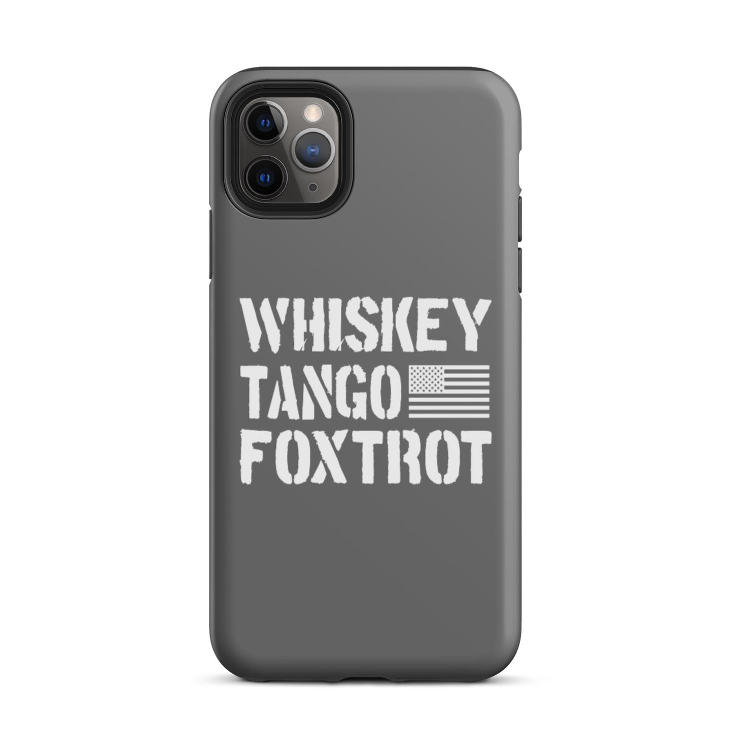 Whiskey Tango Foxtrot iPhone case