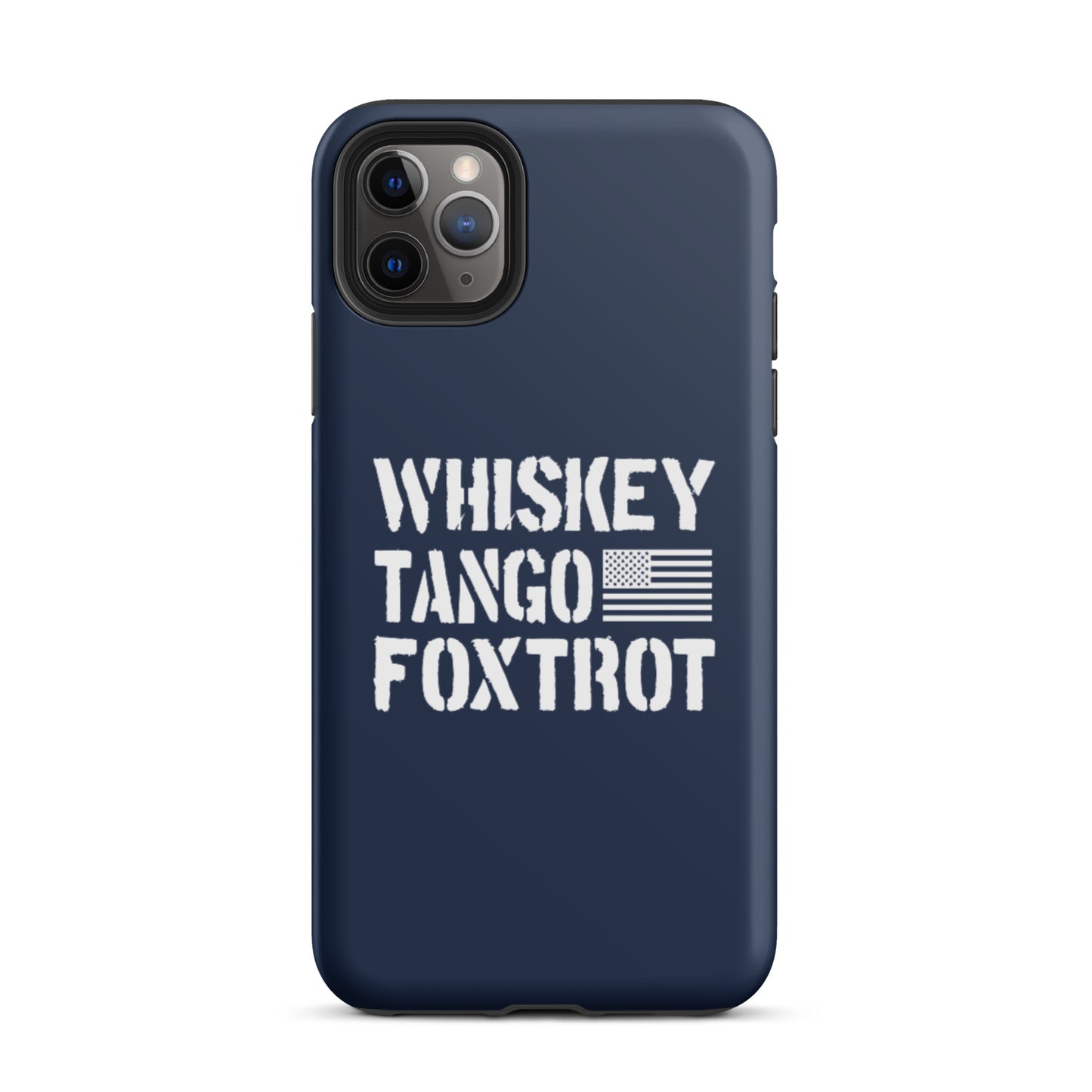 Whiskey Tango Foxtrot iPhone case