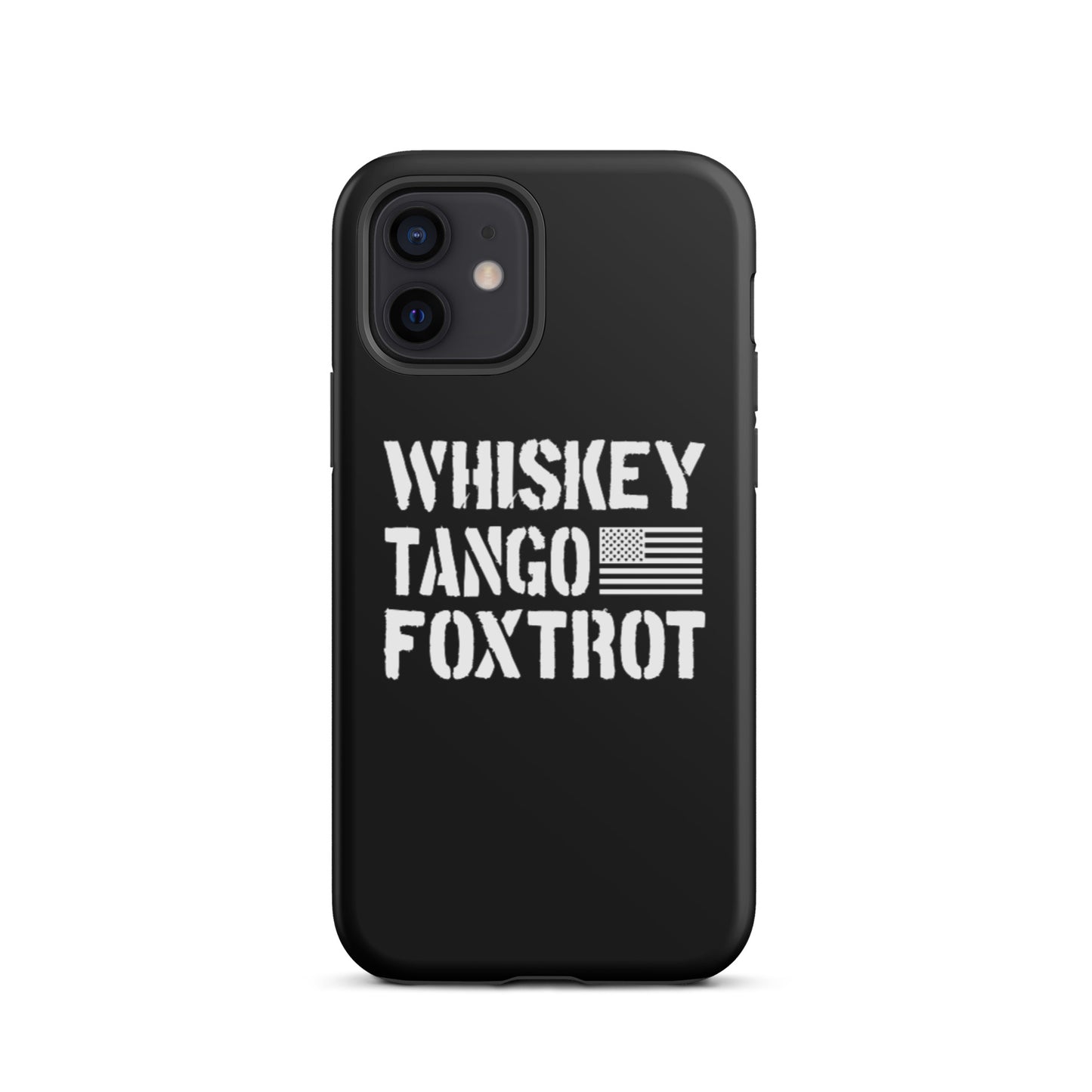 Whiskey Tango Foxtrot iPhone case