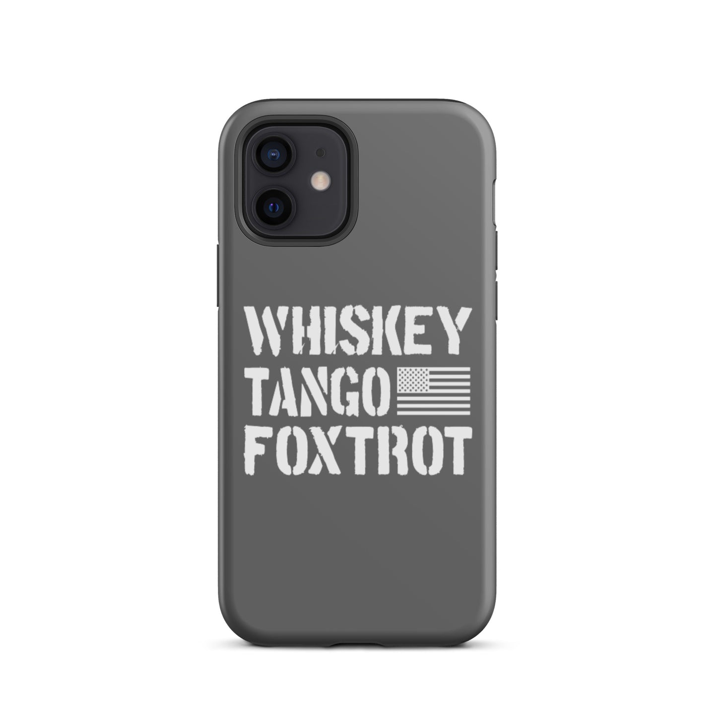 Whiskey Tango Foxtrot iPhone case