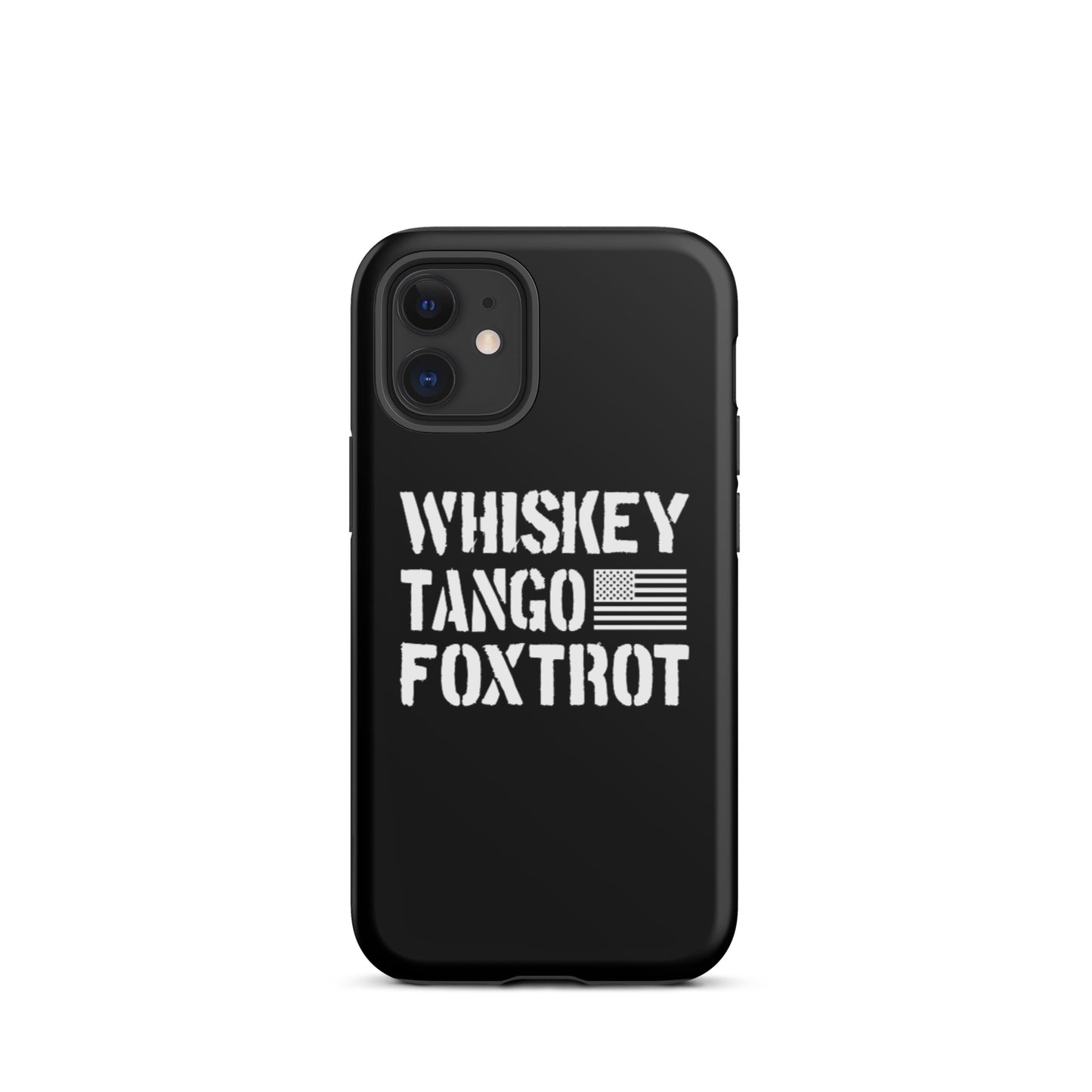 Whiskey Tango Foxtrot iPhone case