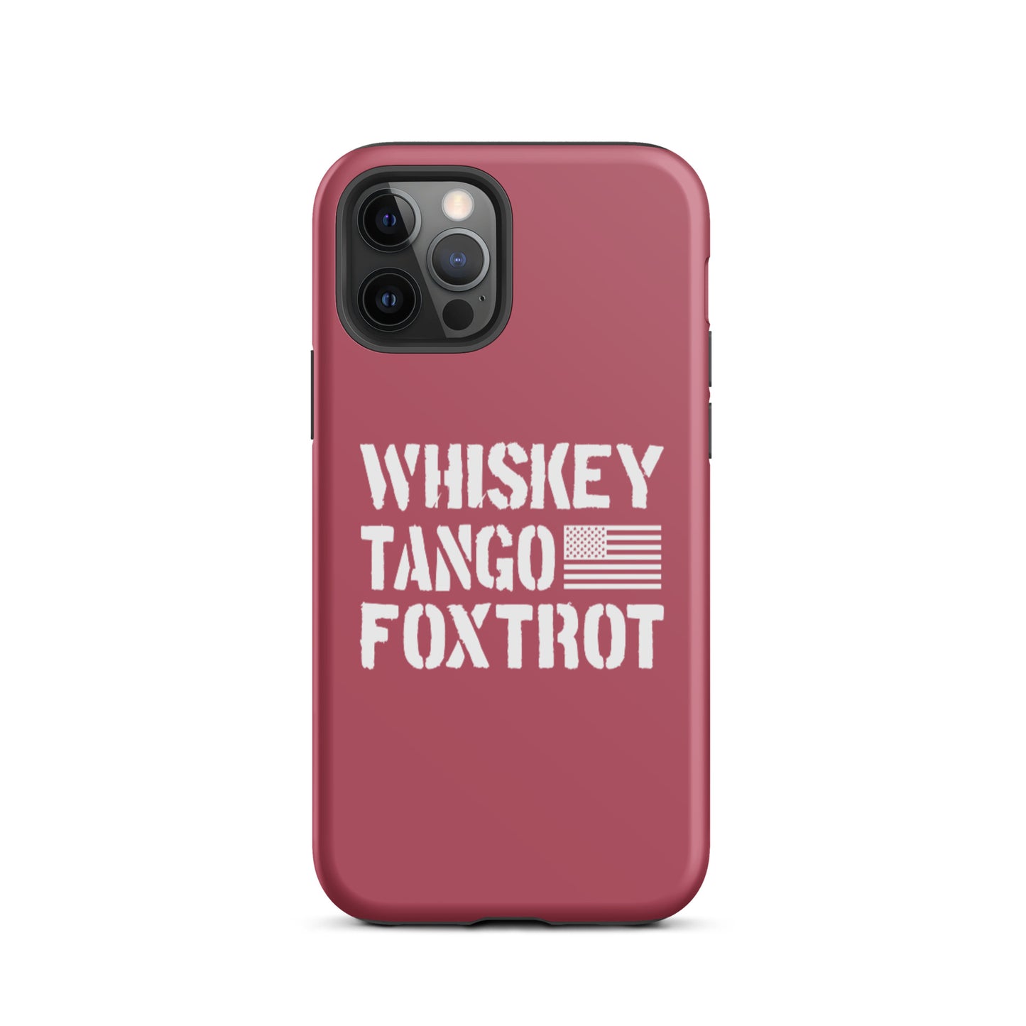 Whiskey Tango Foxtrot iPhone case