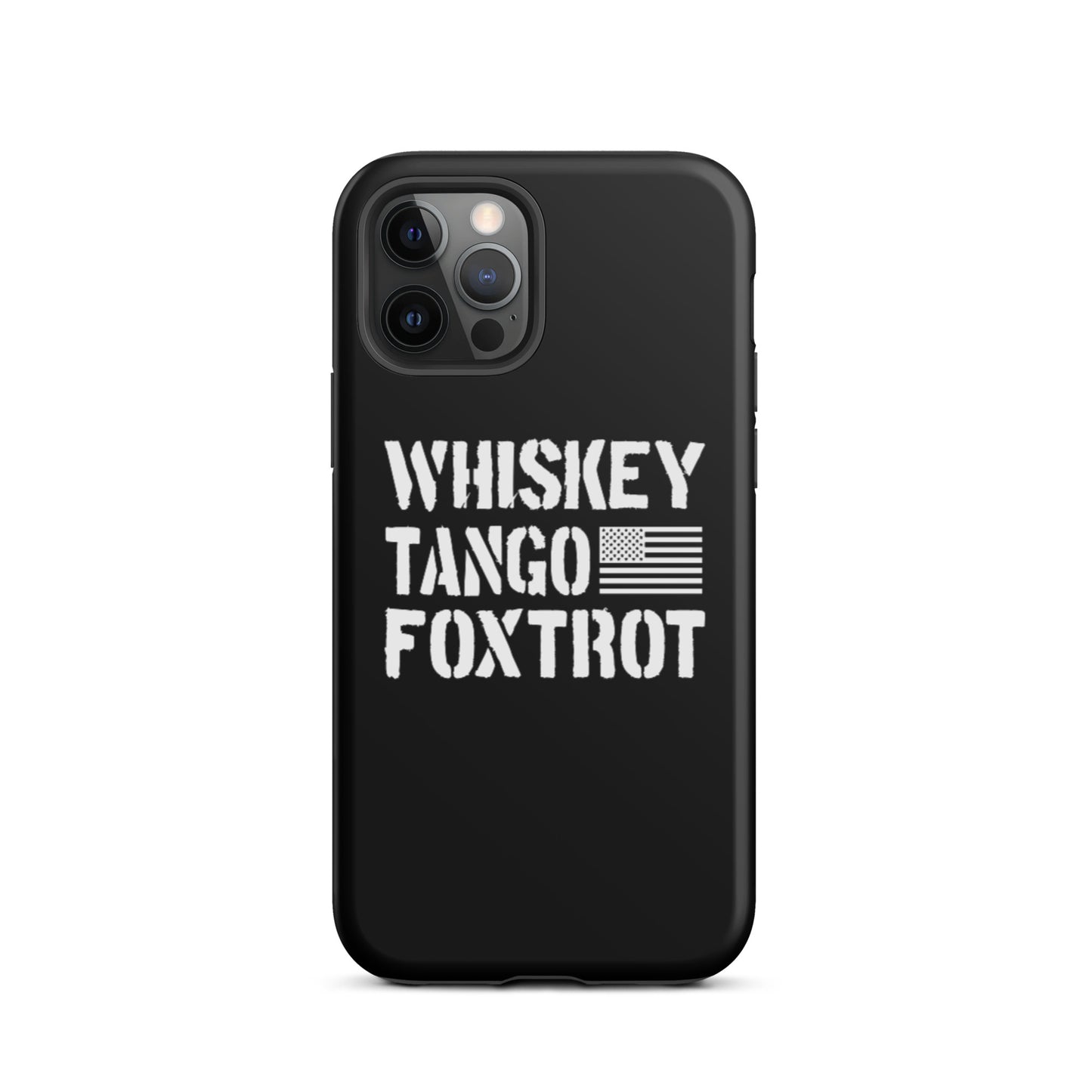 Whiskey Tango Foxtrot iPhone case