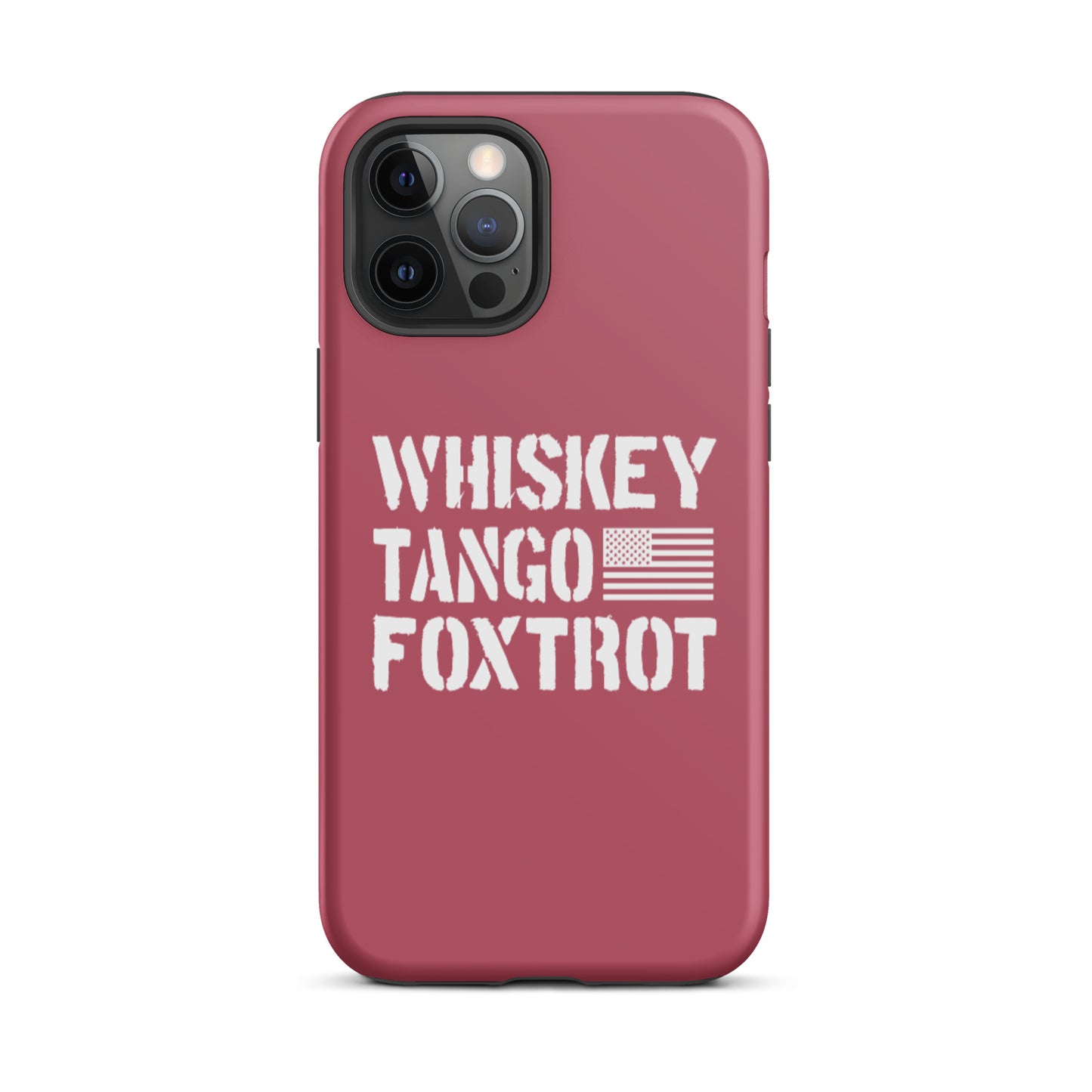 Whiskey Tango Foxtrot iPhone case