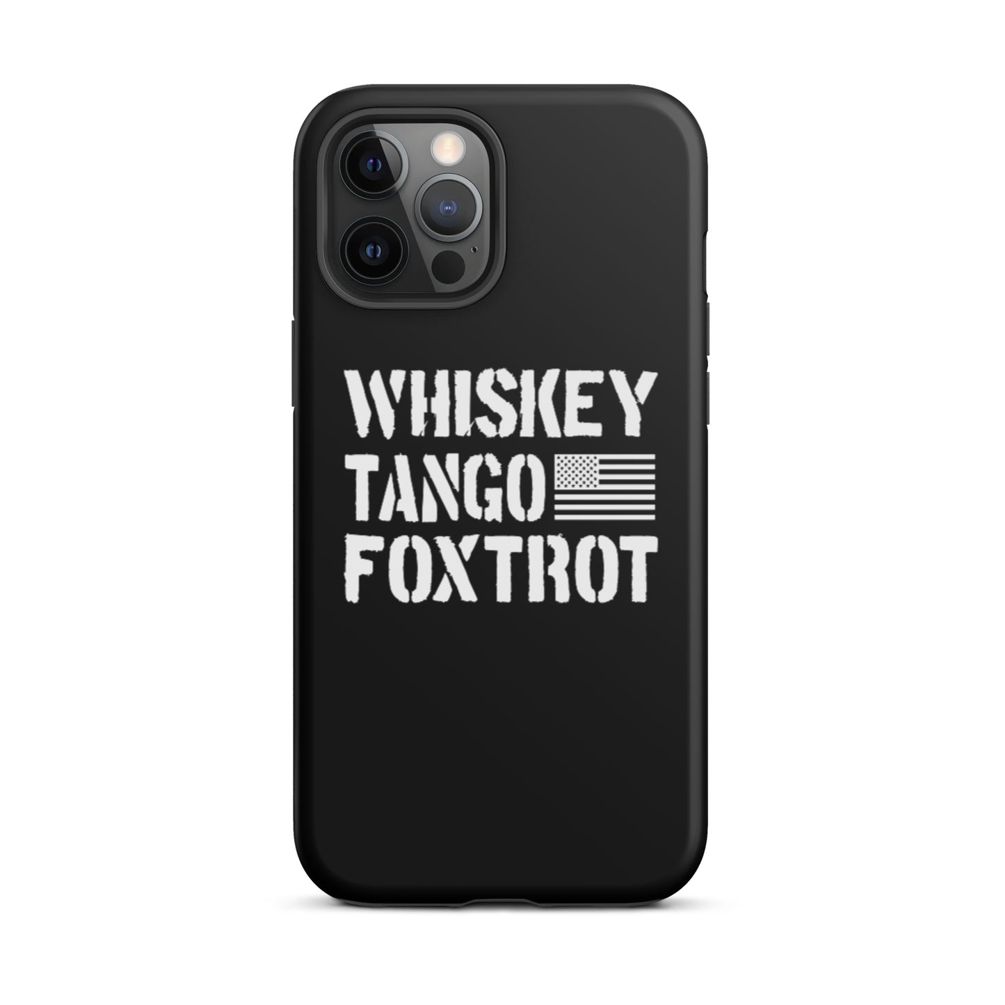 Whiskey Tango Foxtrot iPhone case