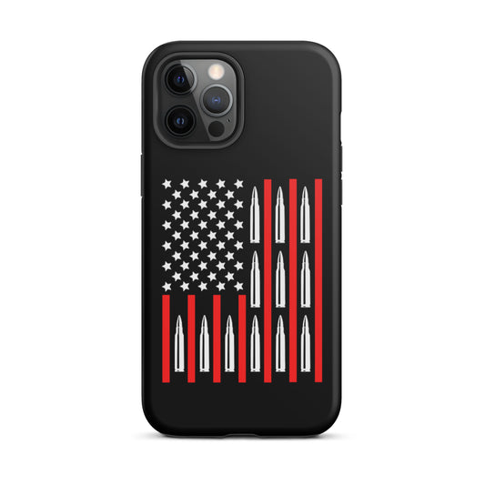 556 Ammo Flag iPhone case
