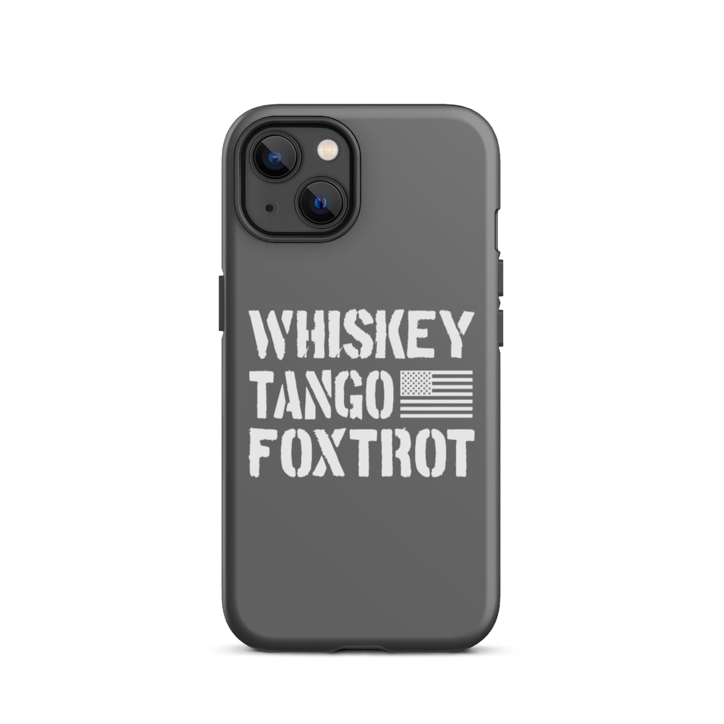 Whiskey Tango Foxtrot iPhone case