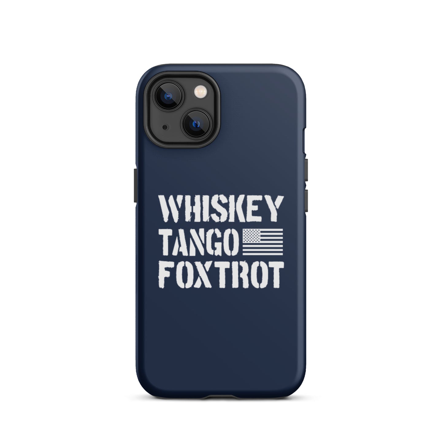 Whiskey Tango Foxtrot iPhone case