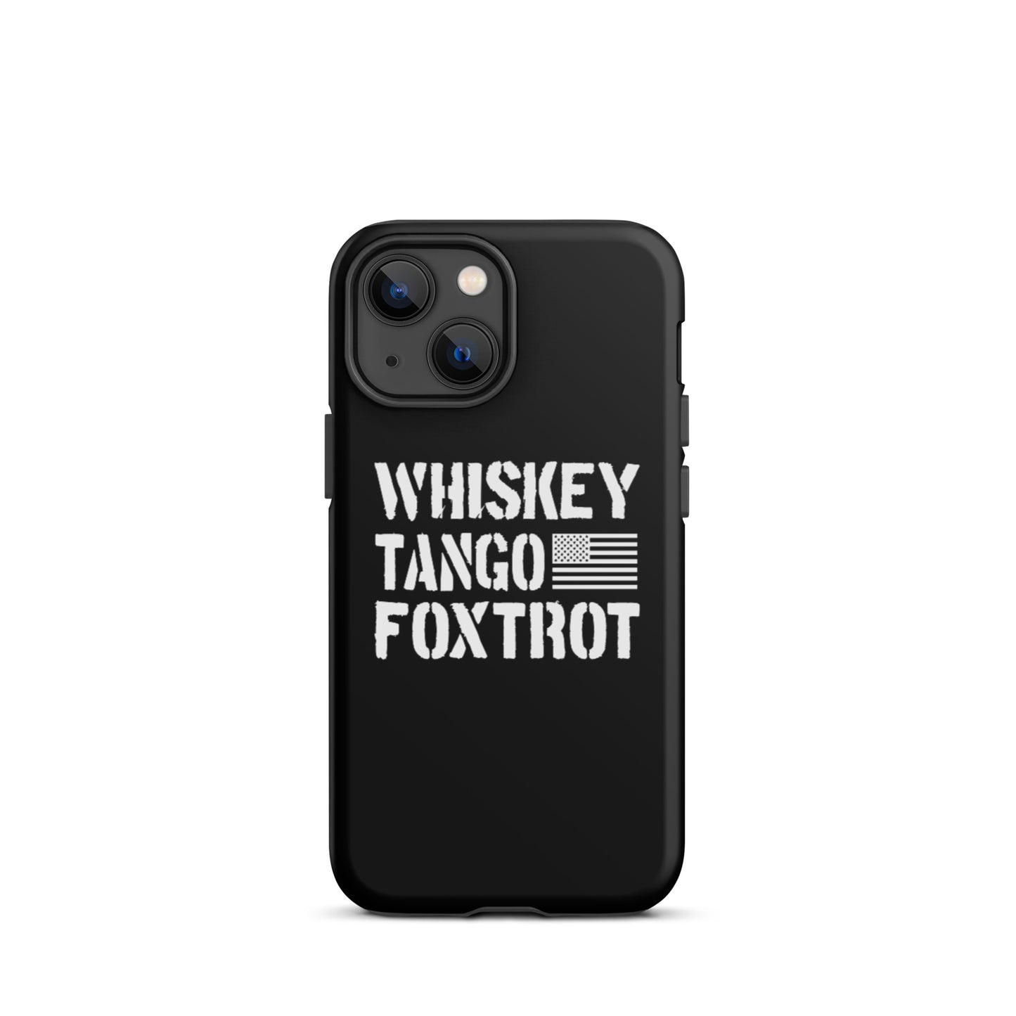 Whiskey Tango Foxtrot iPhone case