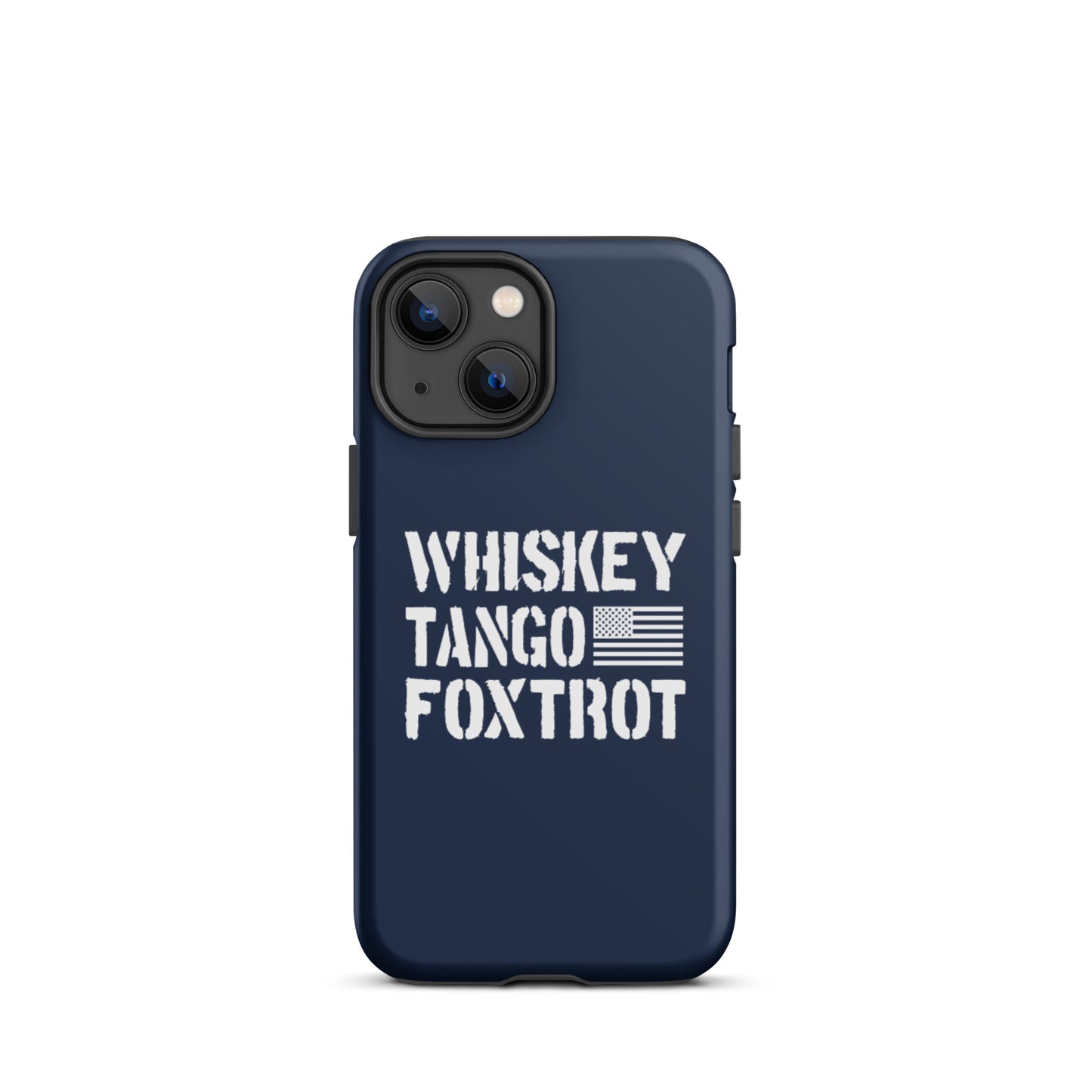 Whiskey Tango Foxtrot iPhone case