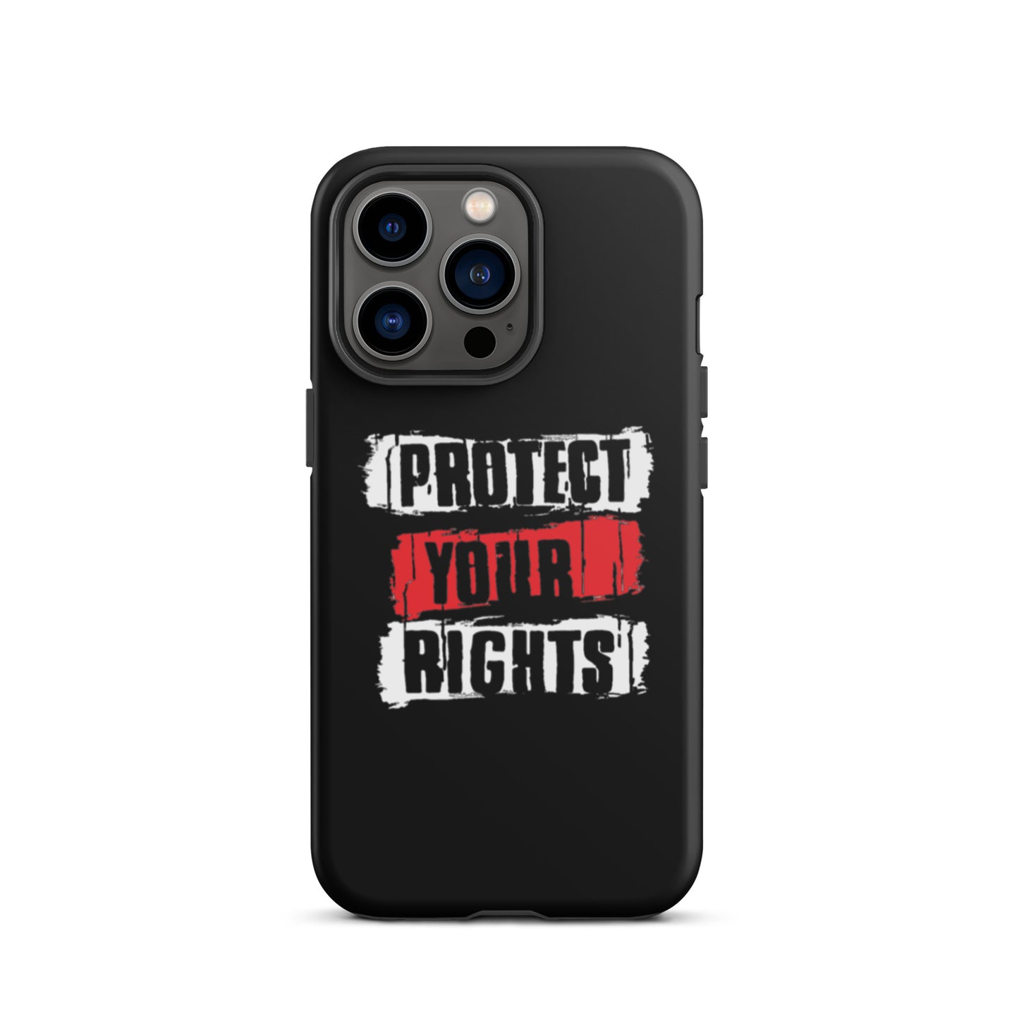 Protect Your Rights iPhone case