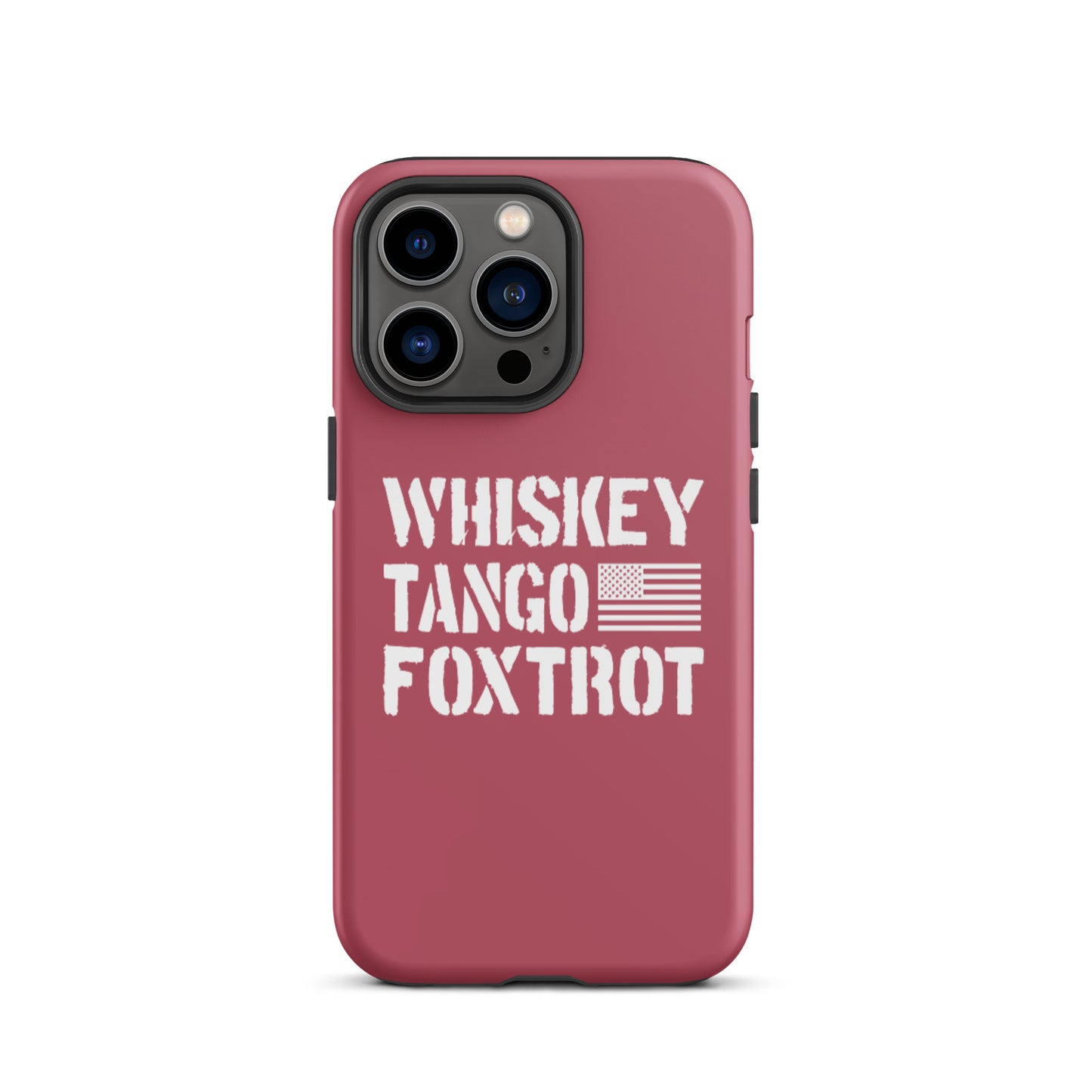 Whiskey Tango Foxtrot iPhone case