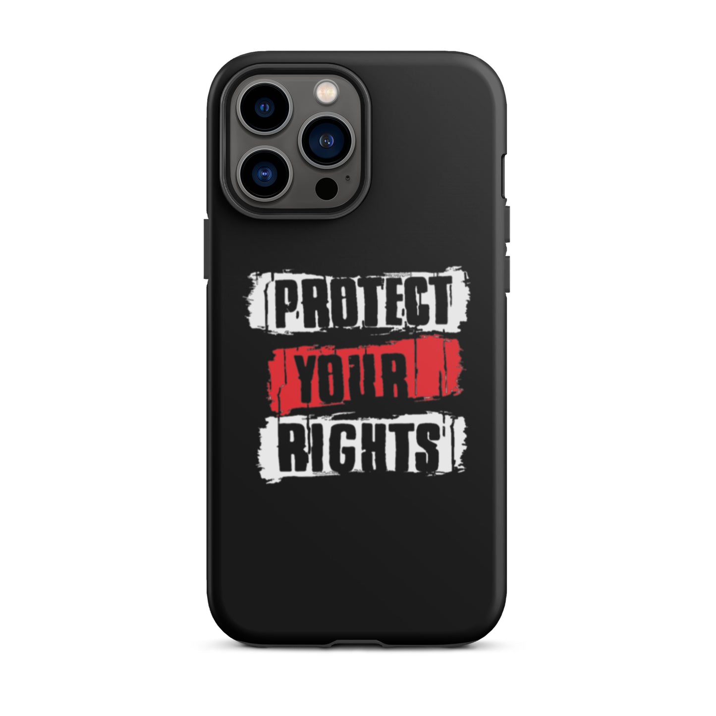 Protect Your Rights iPhone case