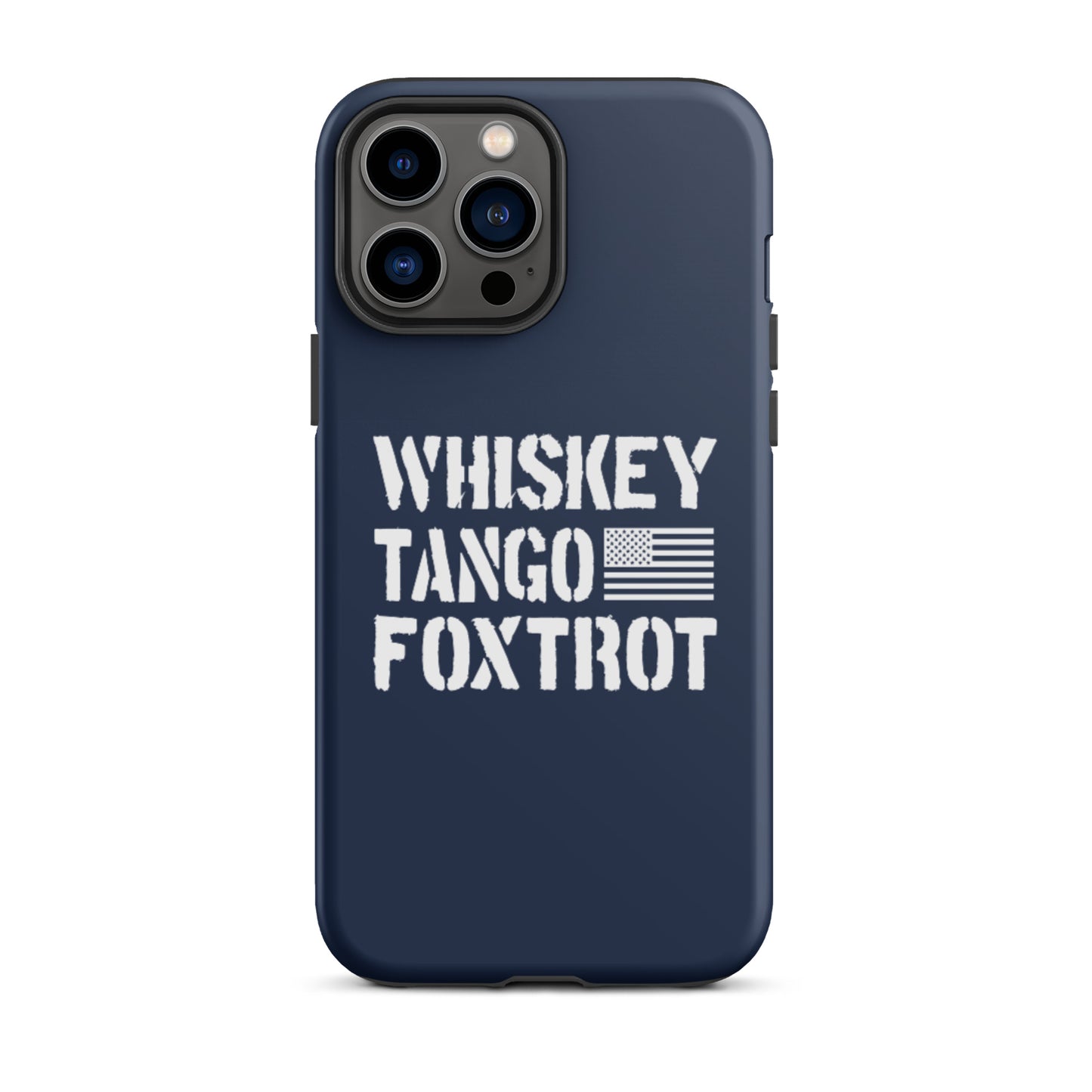 Whiskey Tango Foxtrot iPhone case