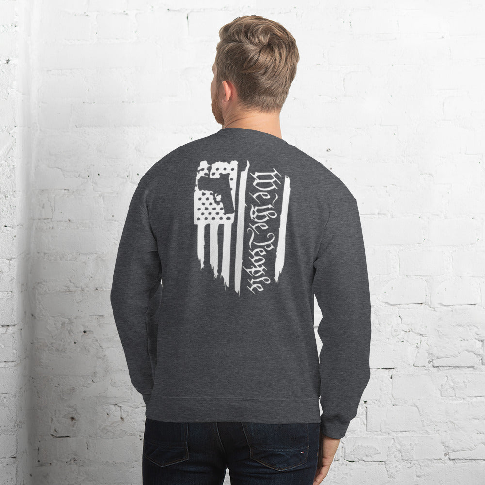 We The People with Firearm Pro 2nd Amendment Unisex Sweatshirt