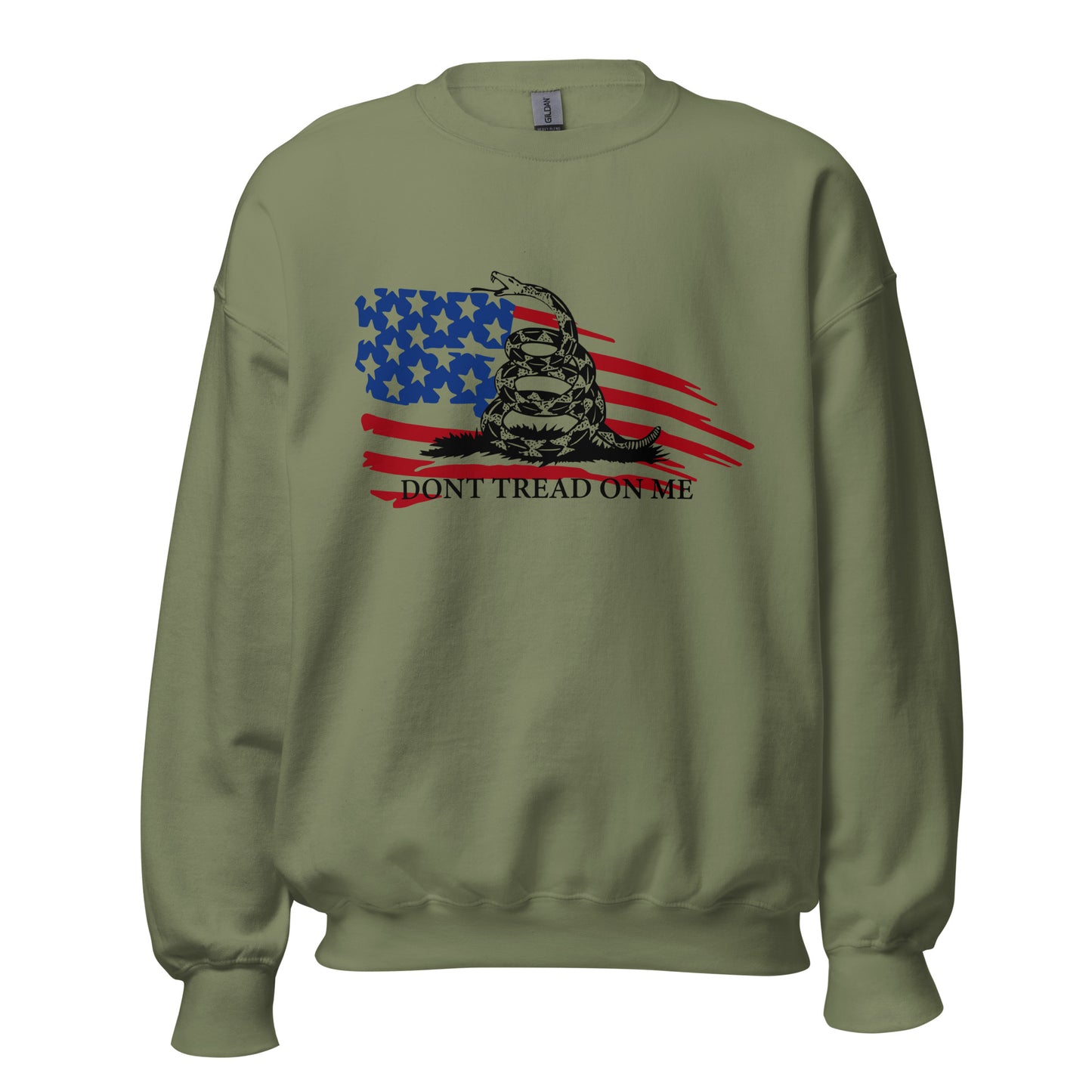 Don't Tread On Me American Flag Edition Unisex Sweatshirt