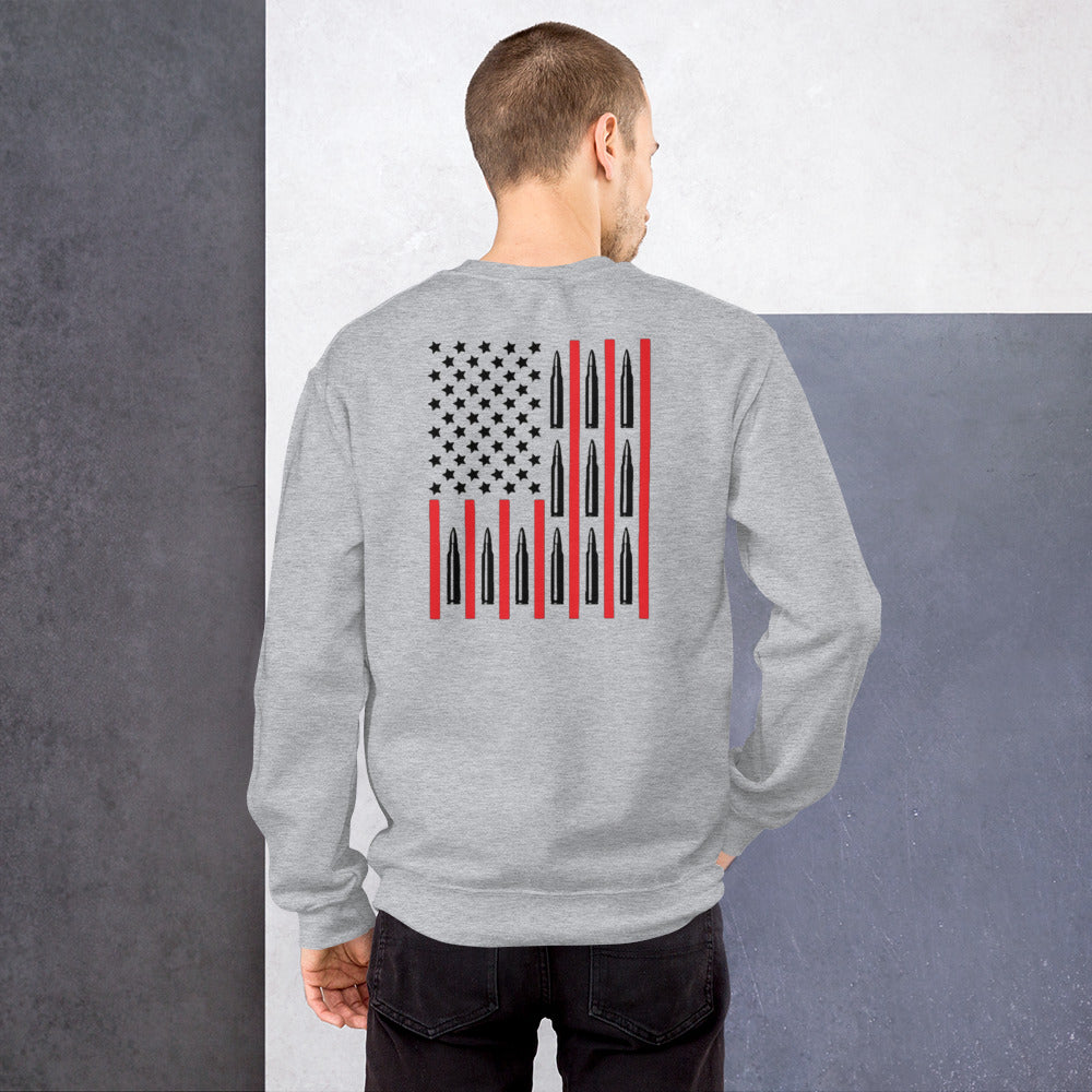 556 Ammo Flag Unisex Sweatshirt