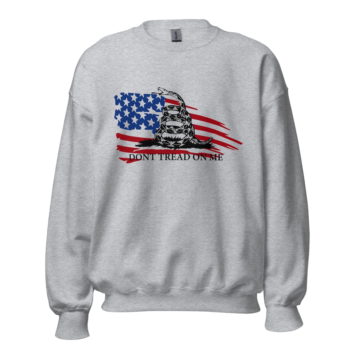 Don't Tread On Me American Flag Edition Unisex Sweatshirt